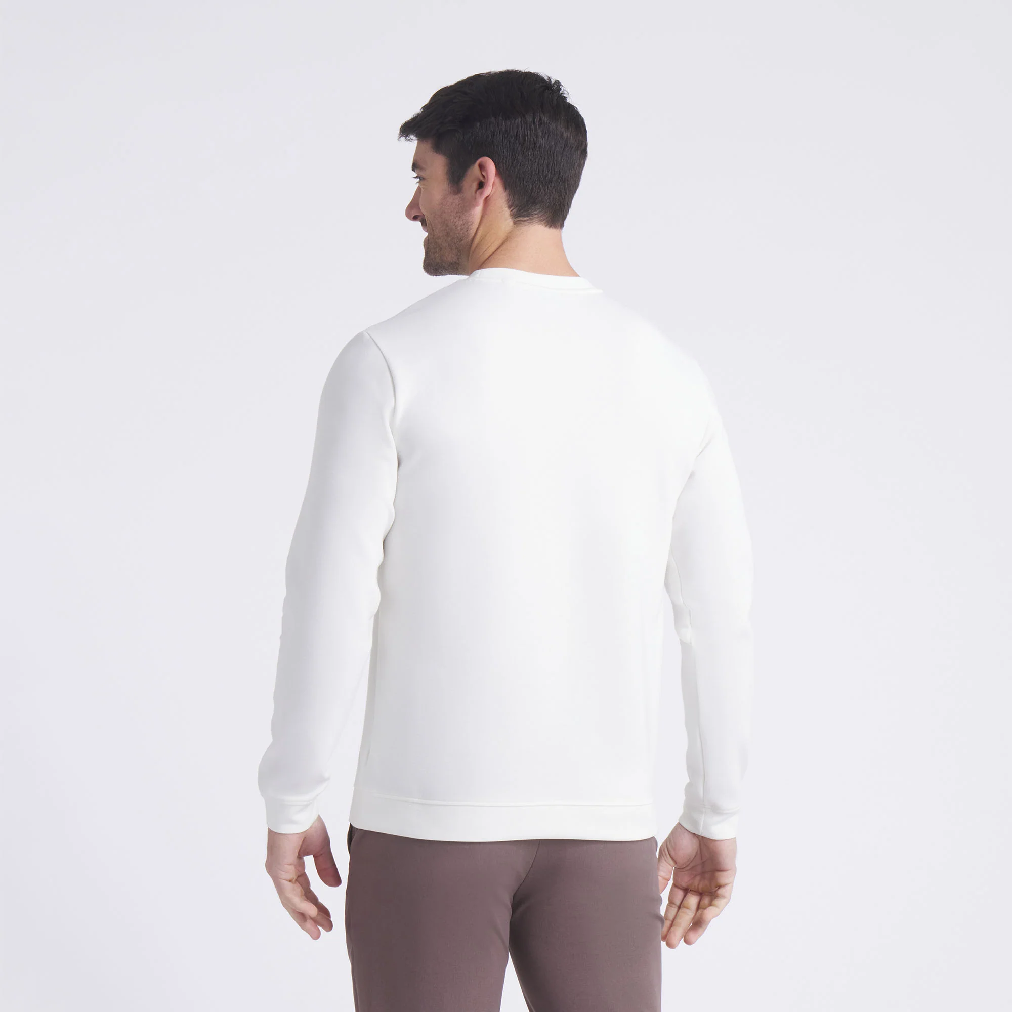 CLOUDSPUN Fleece Crewneck Golf Sweater - Image 3