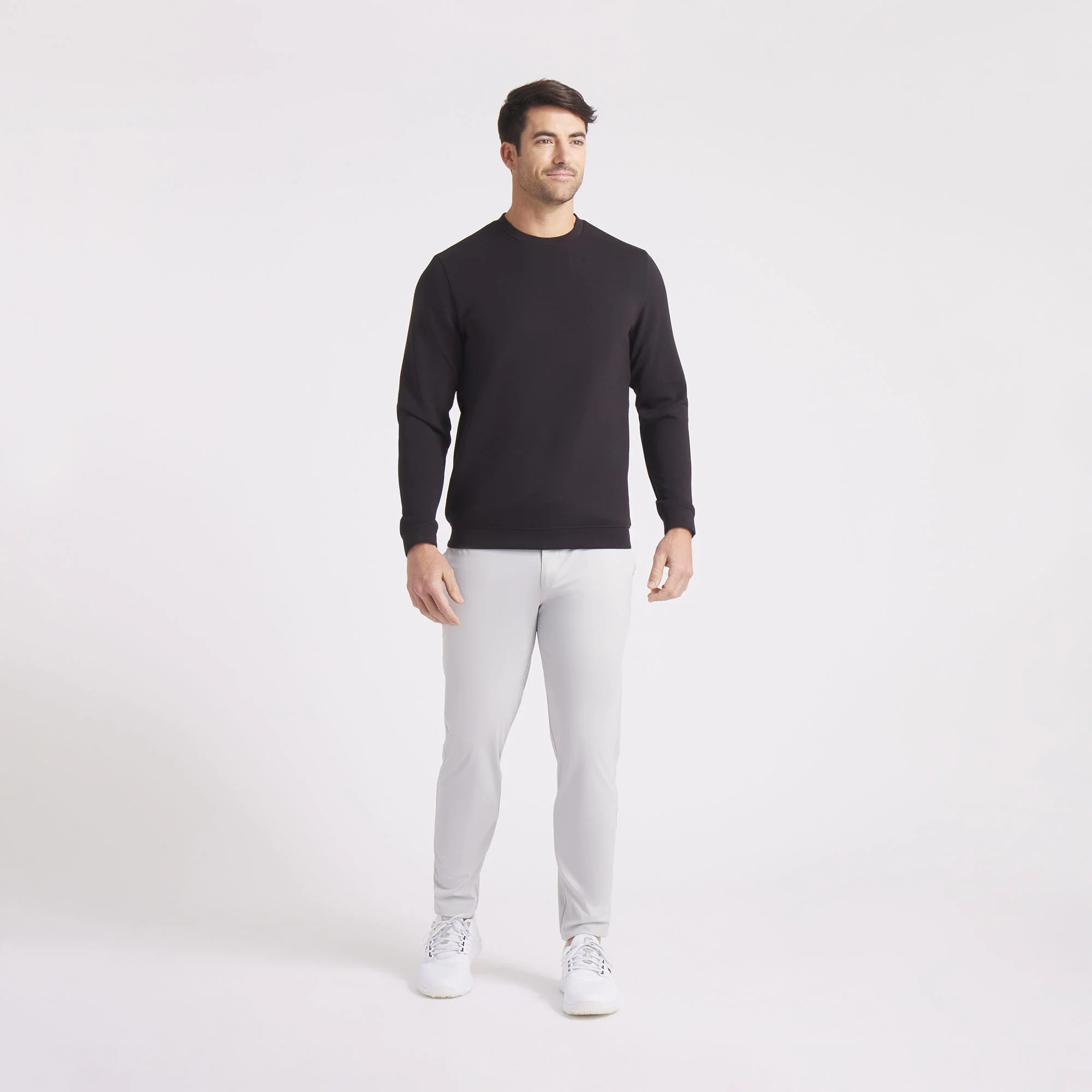 CLOUDSPUN Fleece Crewneck Golf Sweater - Image 9