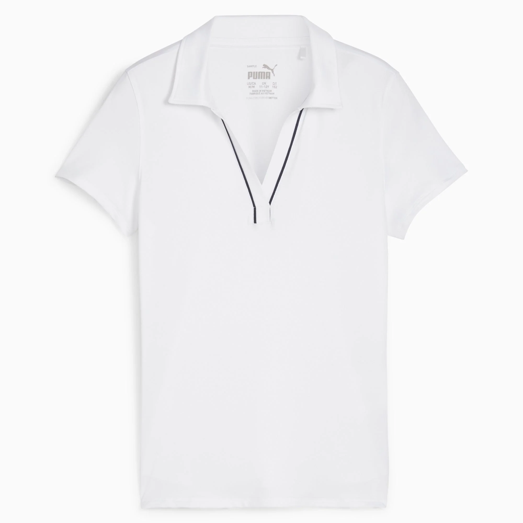 Girl's CLOUDSPUN Piped Golf Polo