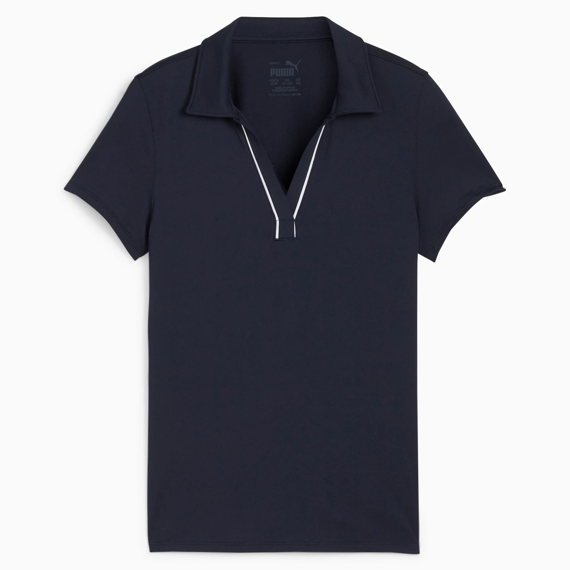 Girl's CLOUDSPUN Piped Golf Polo - Image 2