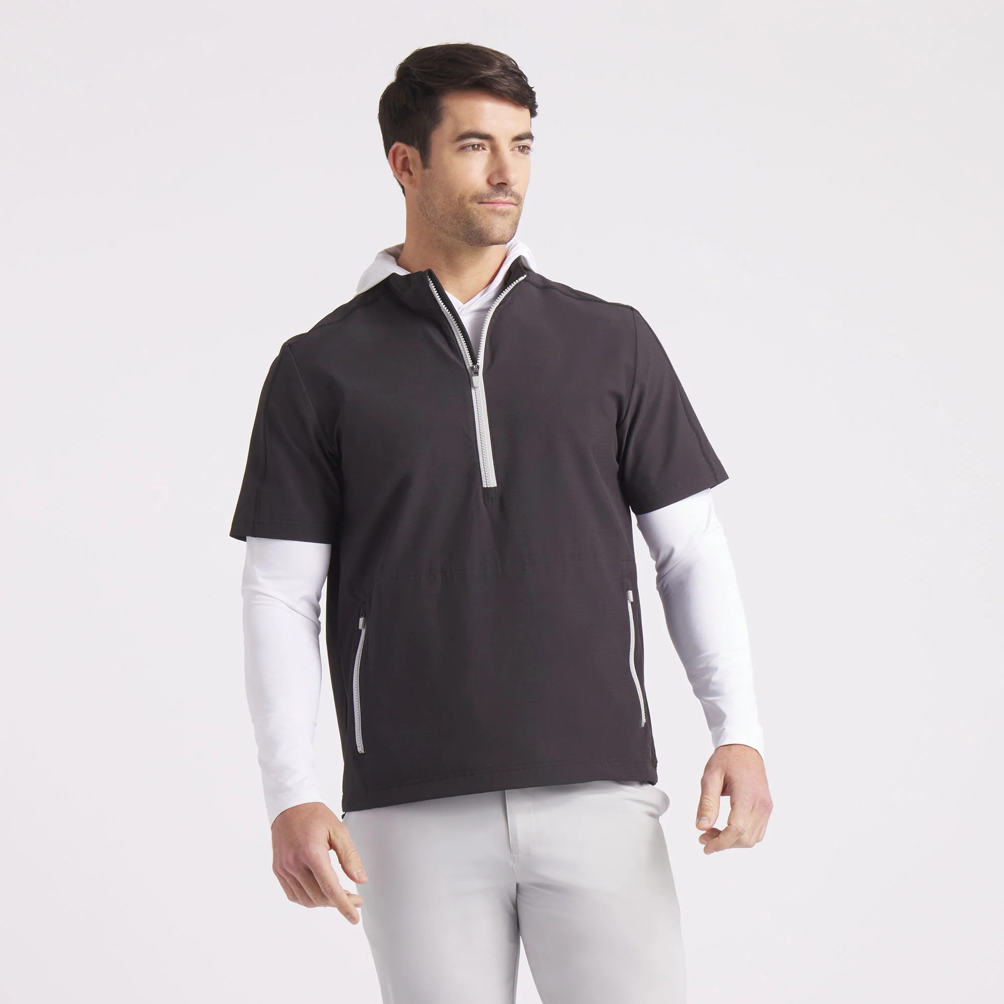 Ripguard Short Sleeve Pullover Golf Jacket