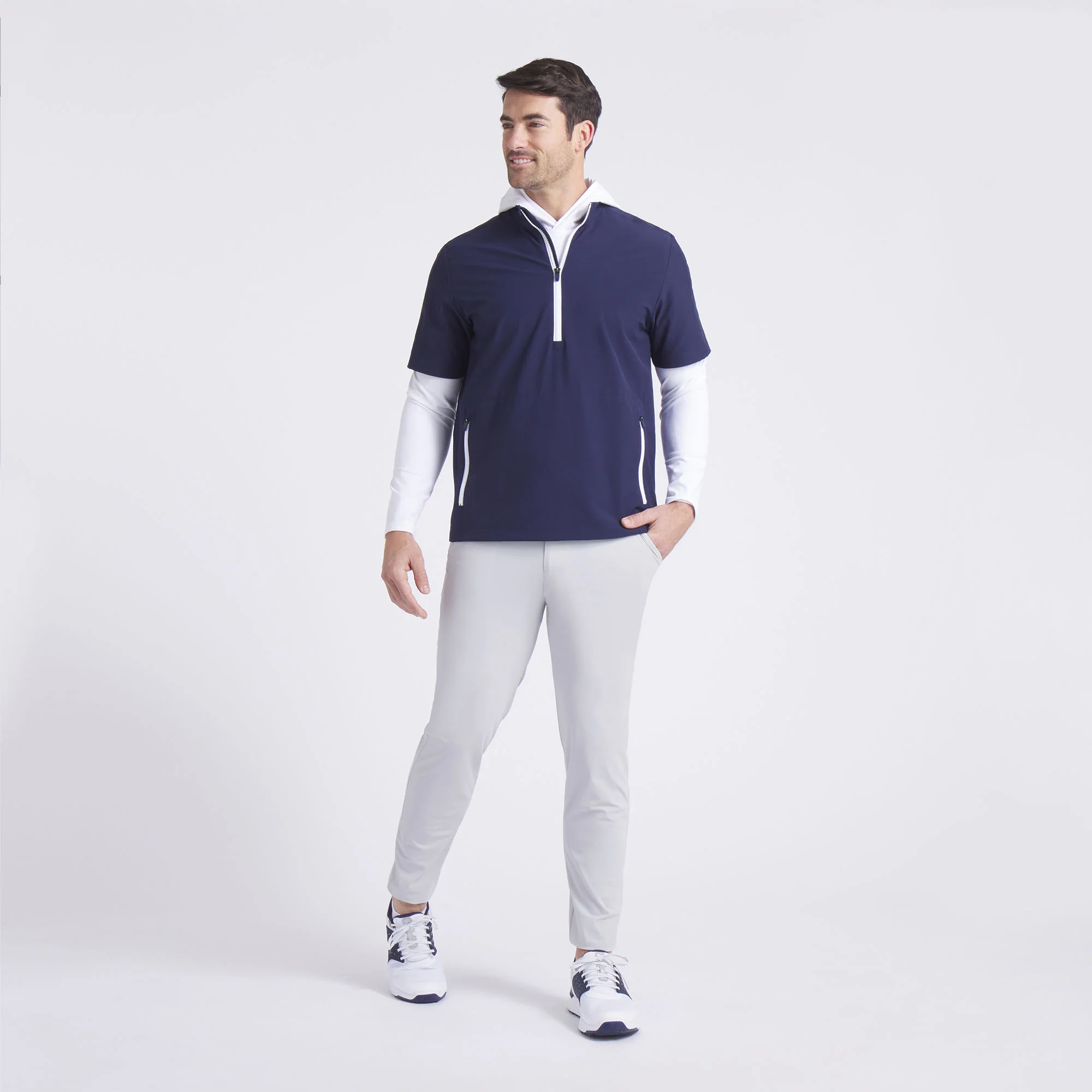 Ripguard Short Sleeve Pullover Golf Jacket - Image 10