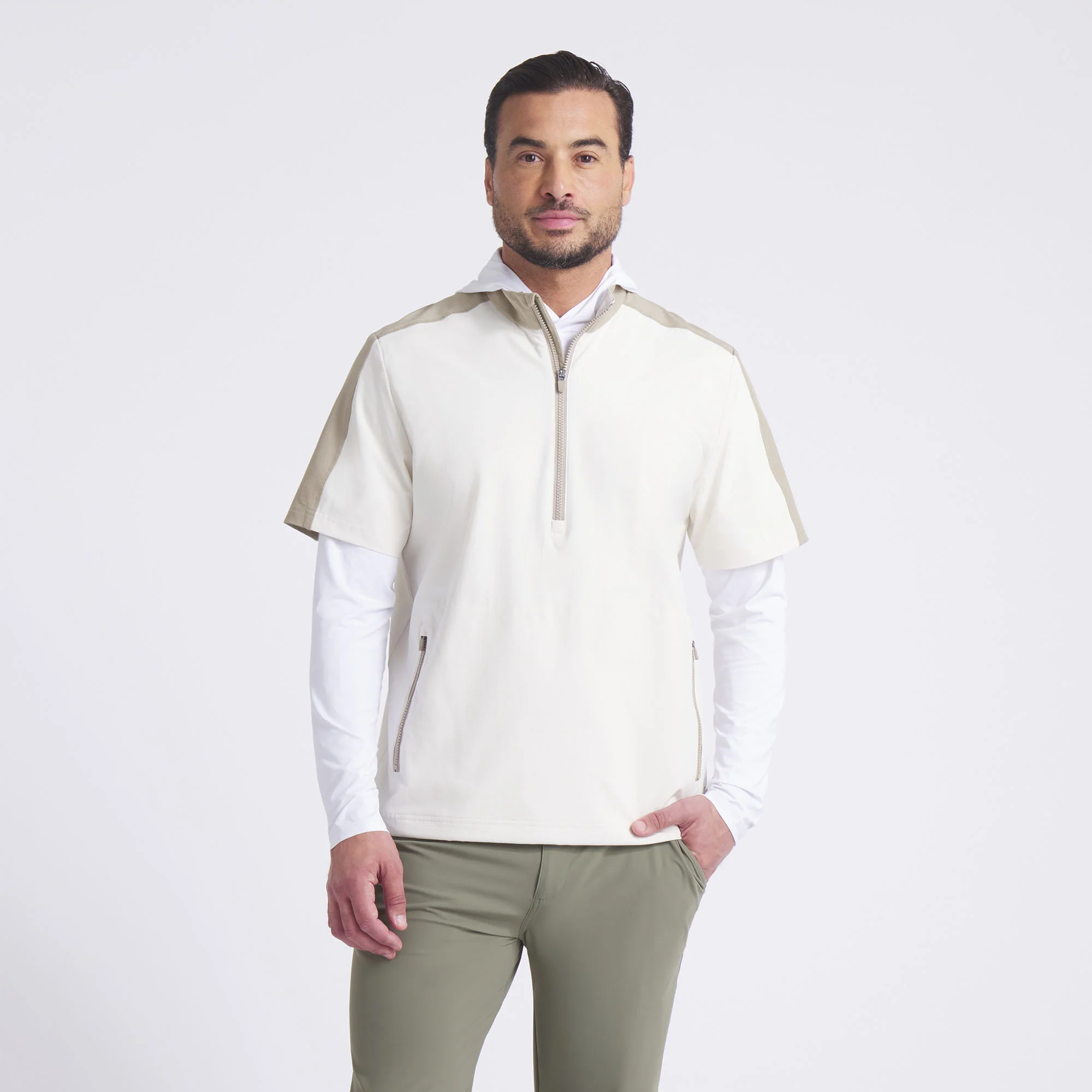 Ripguard Short Sleeve Pullover Golf Jacket - Image 13