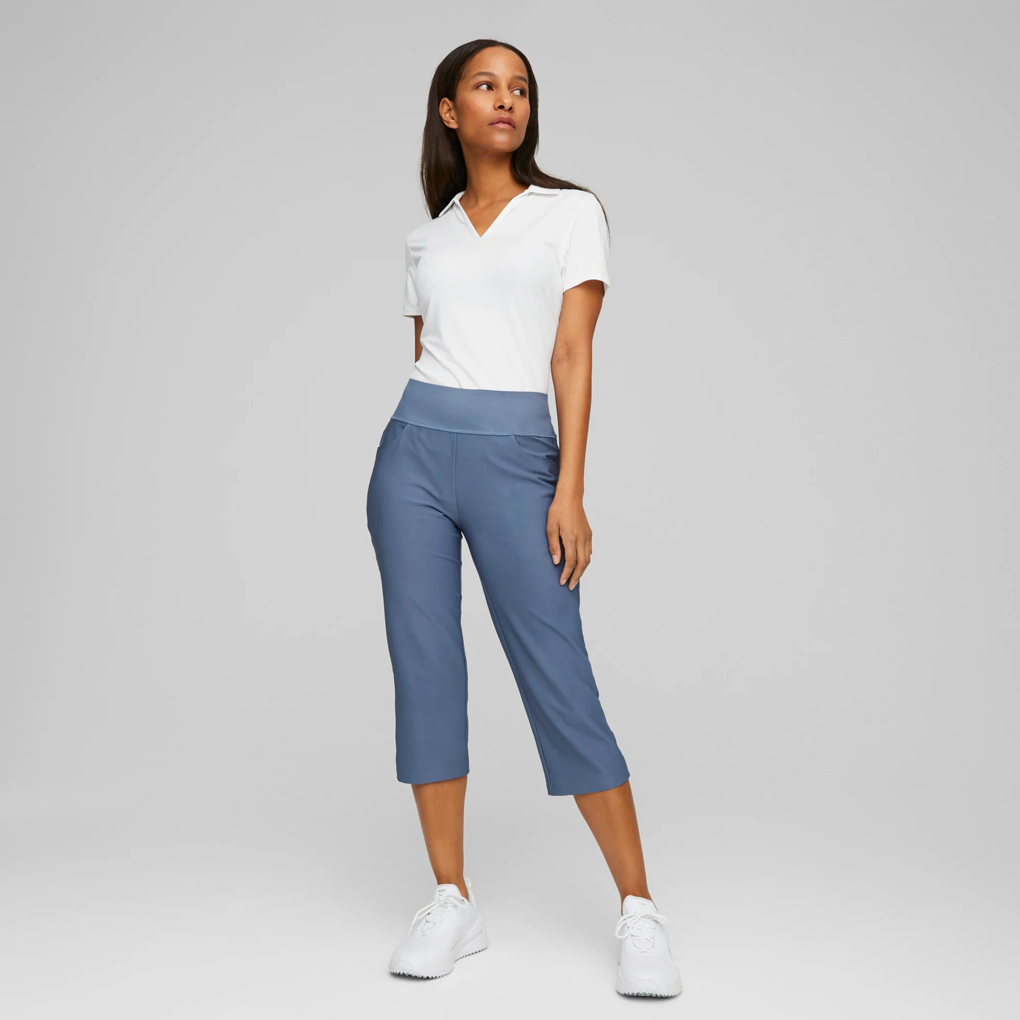 Women's PWRSHAPE Capri Golf Pants - Image 21