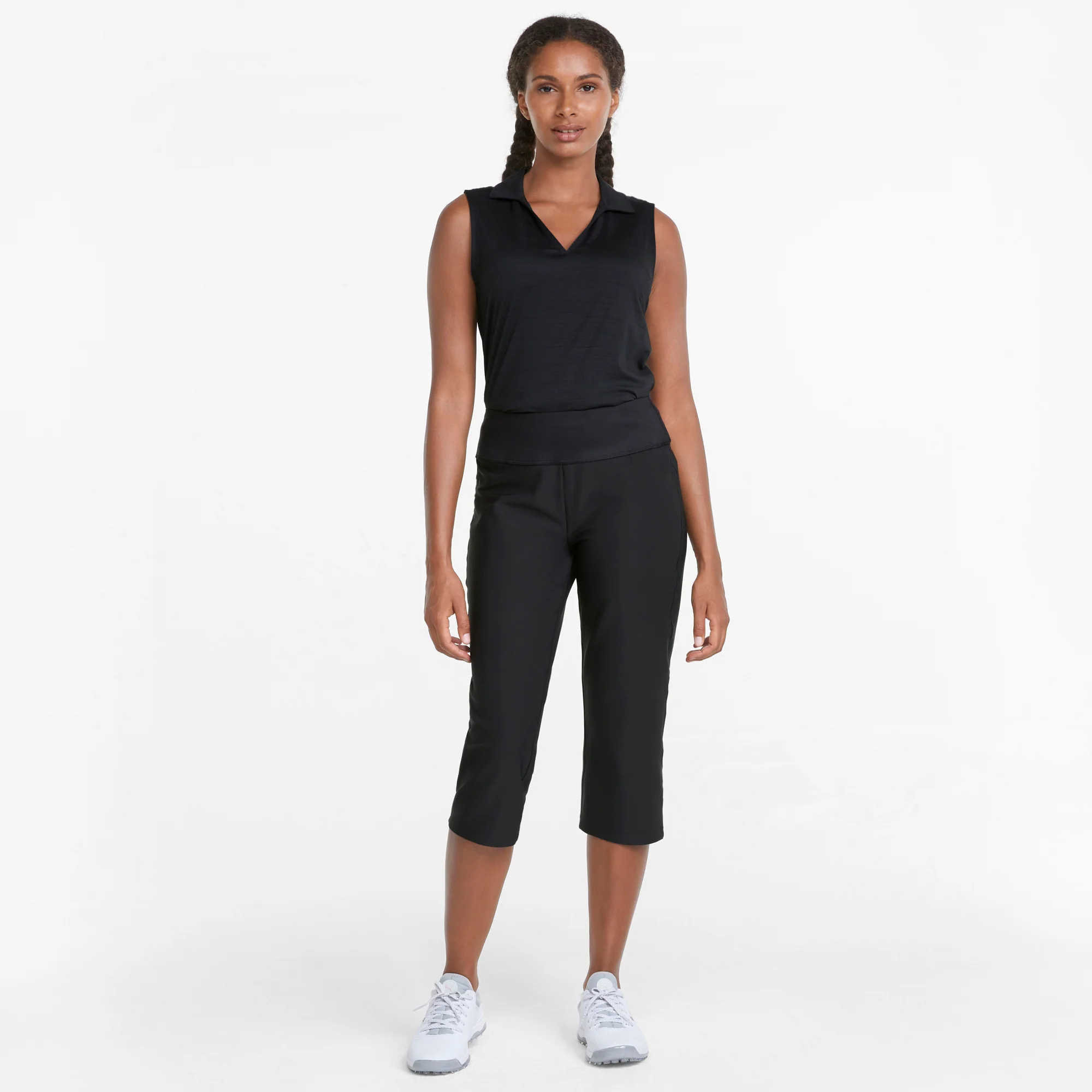 Women's PWRSHAPE Capri Golf Pants - Image 5