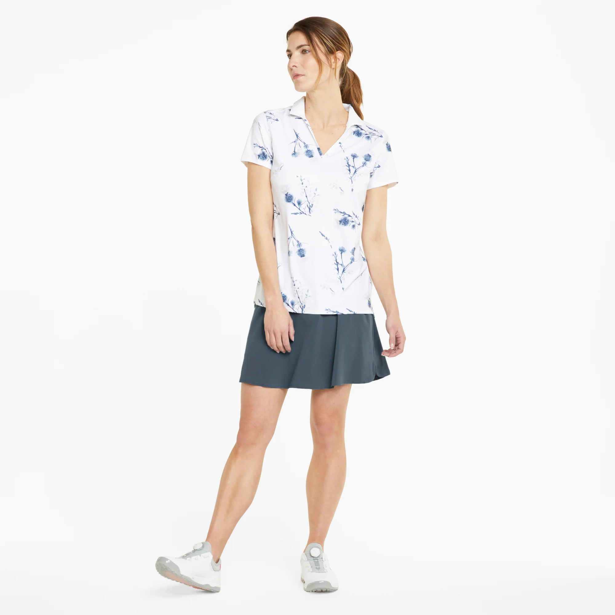 Women's PWRSHAPE Solid Golf Skirt - Image 32