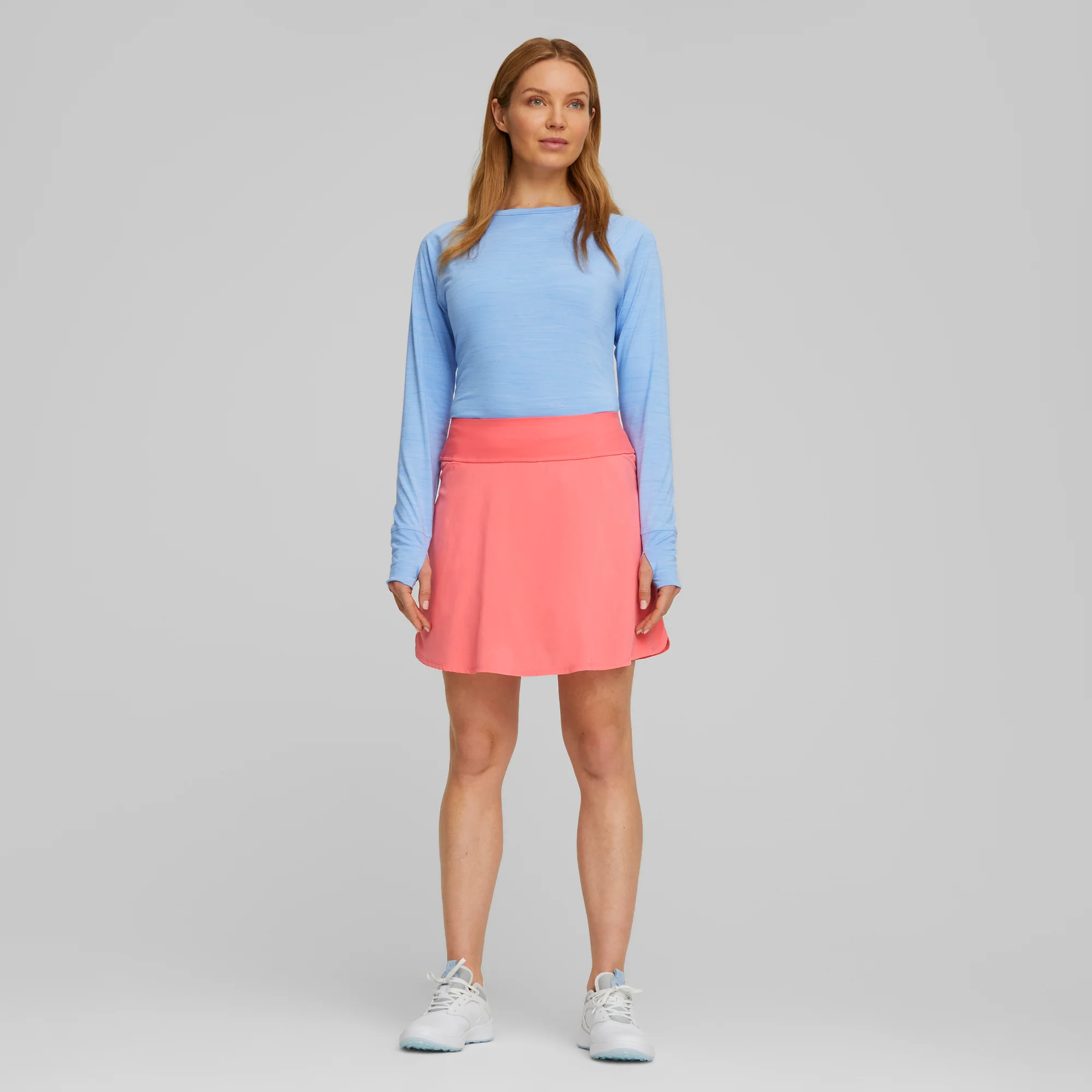 Women's PWRSHAPE Solid Golf Skirt - Image 55