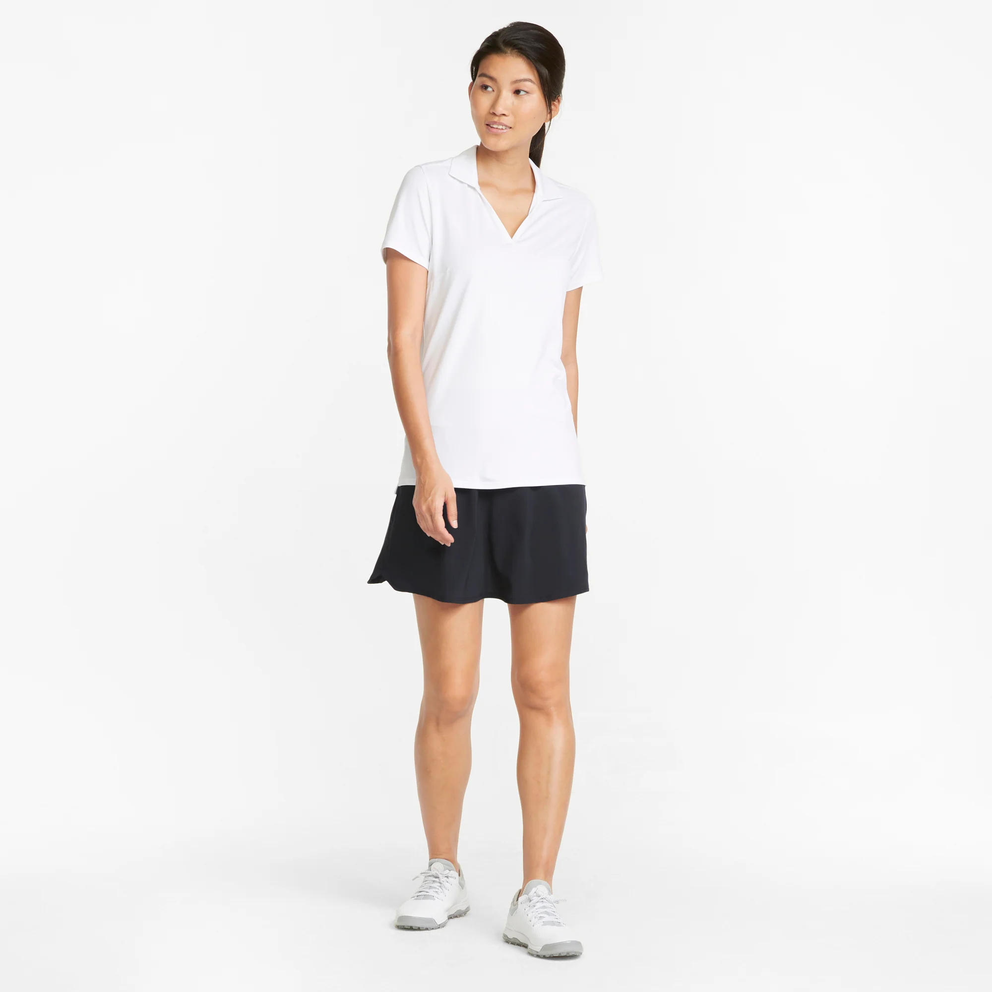 Women's PWRSHAPE Solid Golf Skirt - Image 9