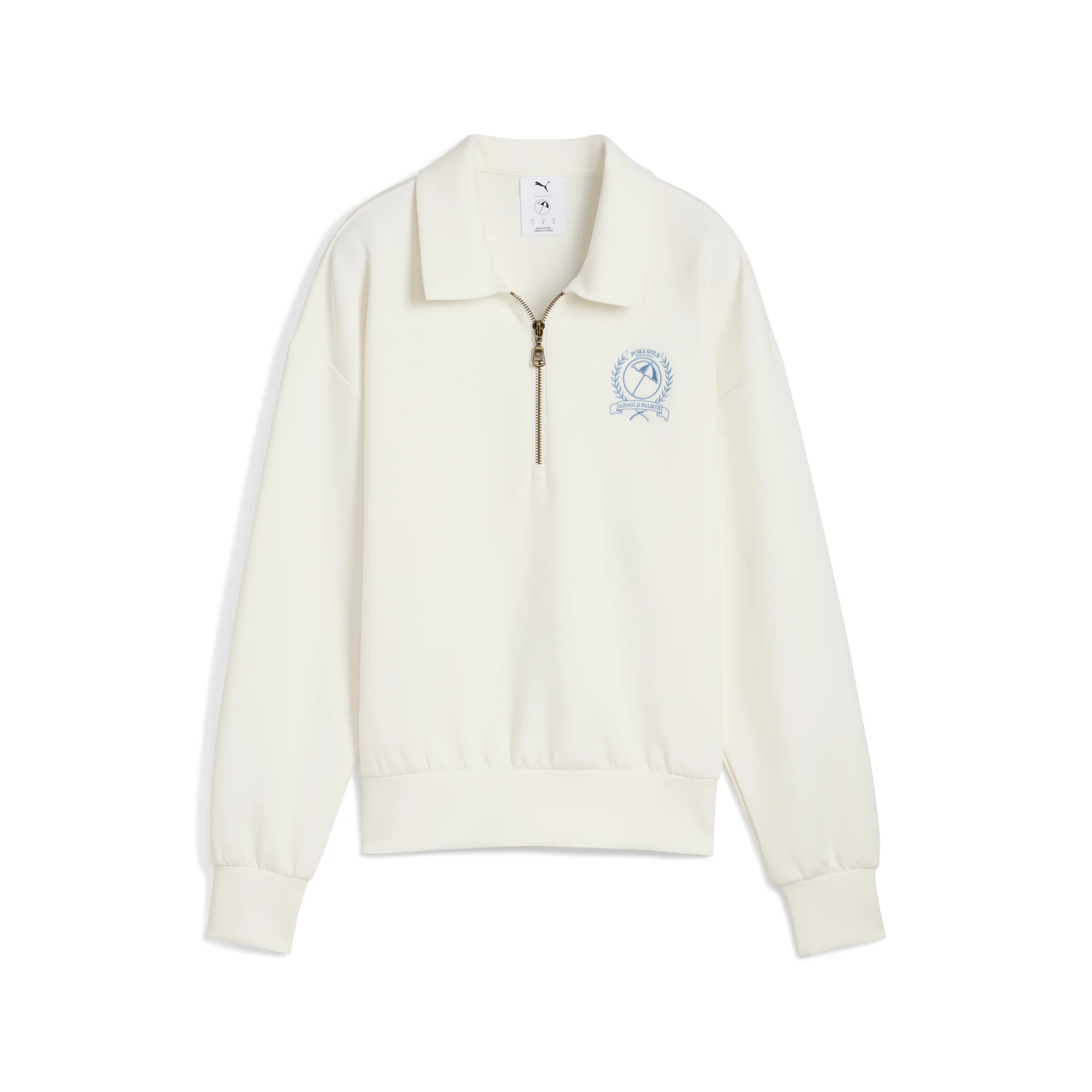 Women's AP Collared Golf 1/4 Zip - Image 11