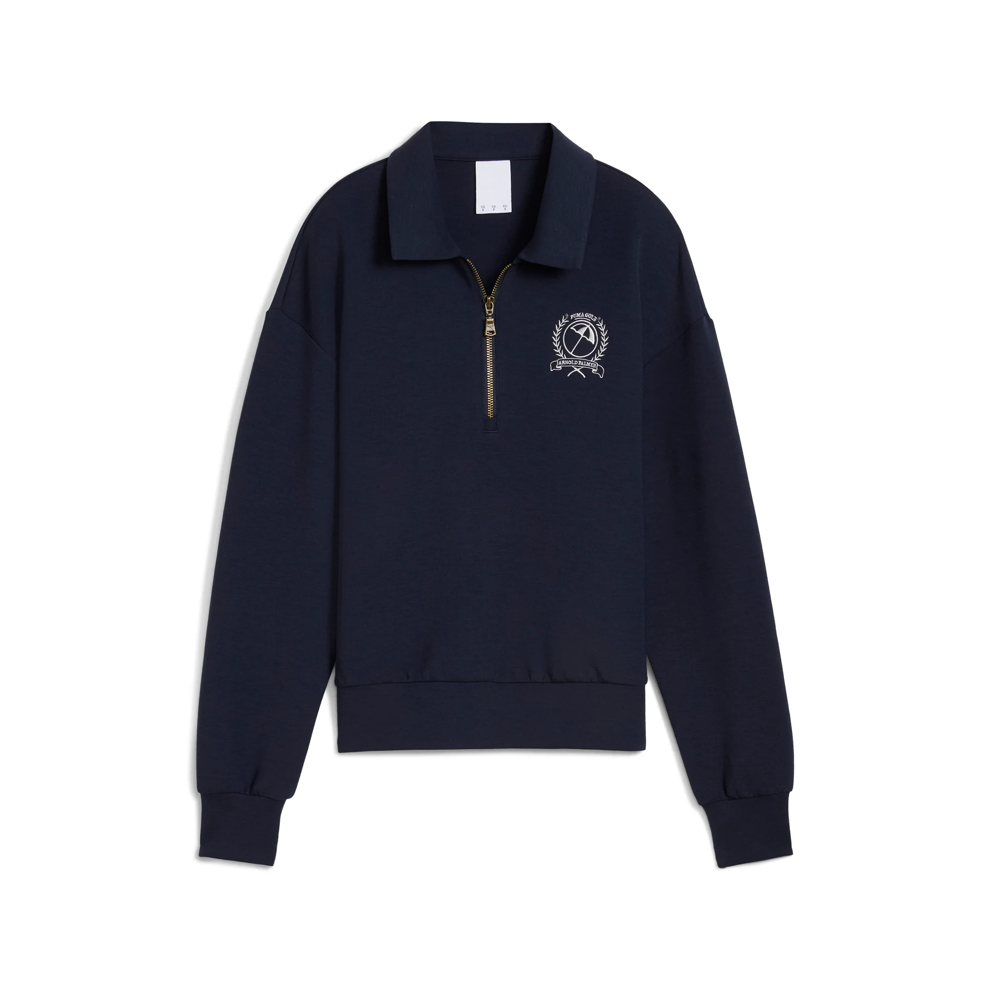 Women's AP Collared Golf 1/4 Zip - Image 5