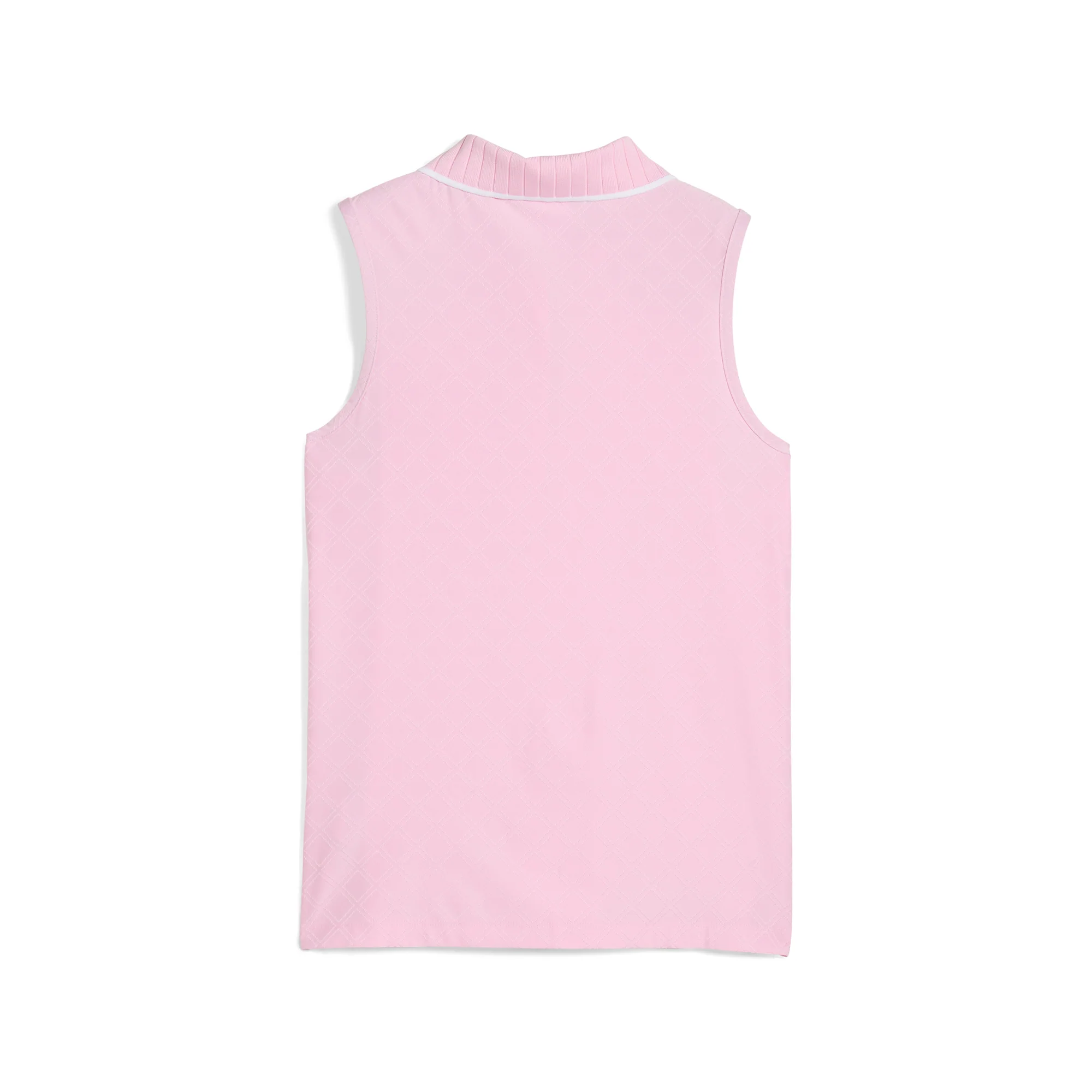 Women's AP Jacquard Sleeveless Golf Polo - Image 12