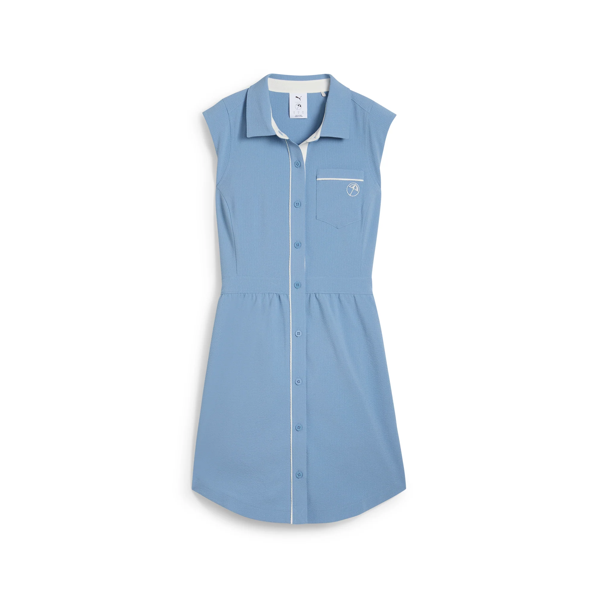 Women's AP Seersucker Golf Dress - Image 10