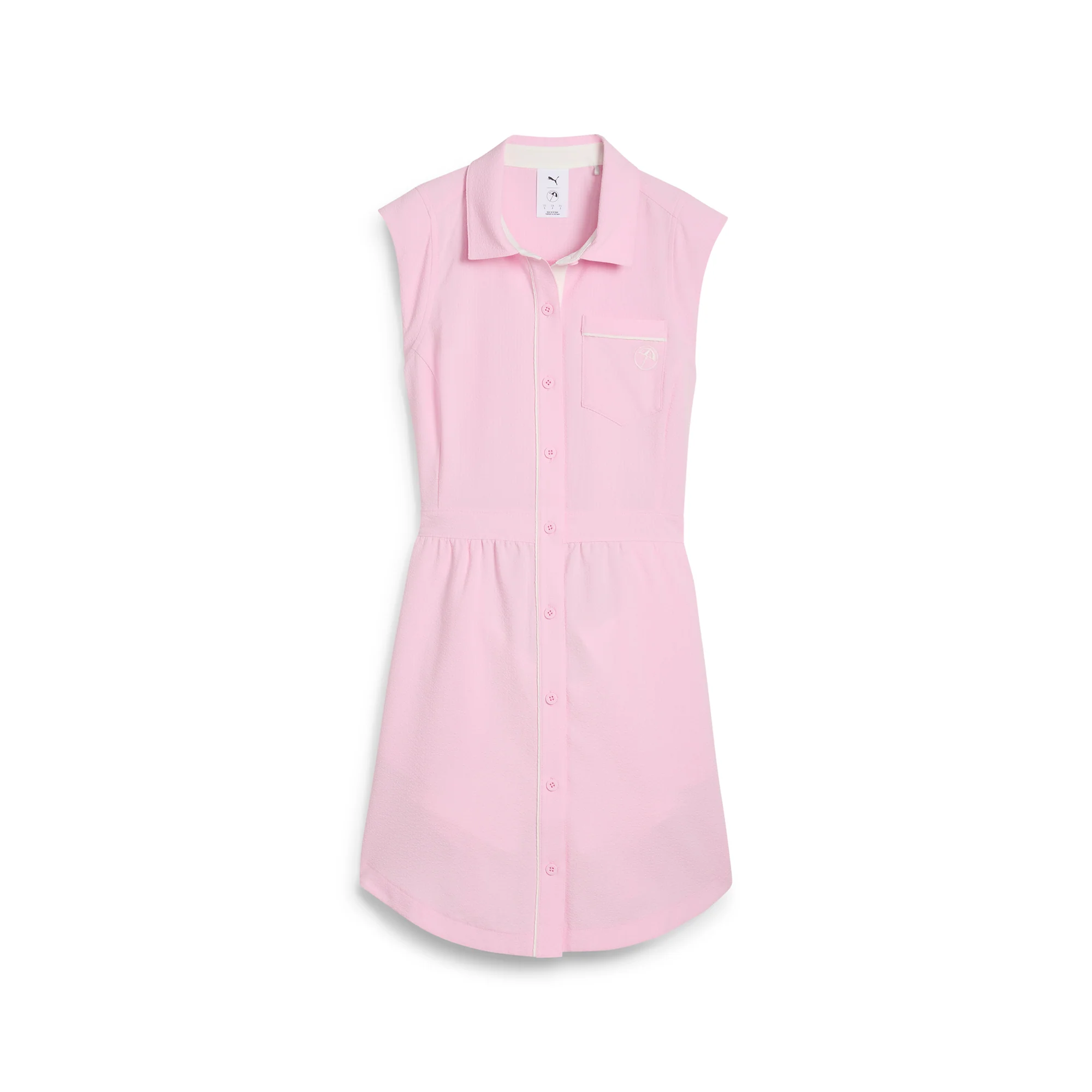 Women's AP Seersucker Golf Dress - Image 5