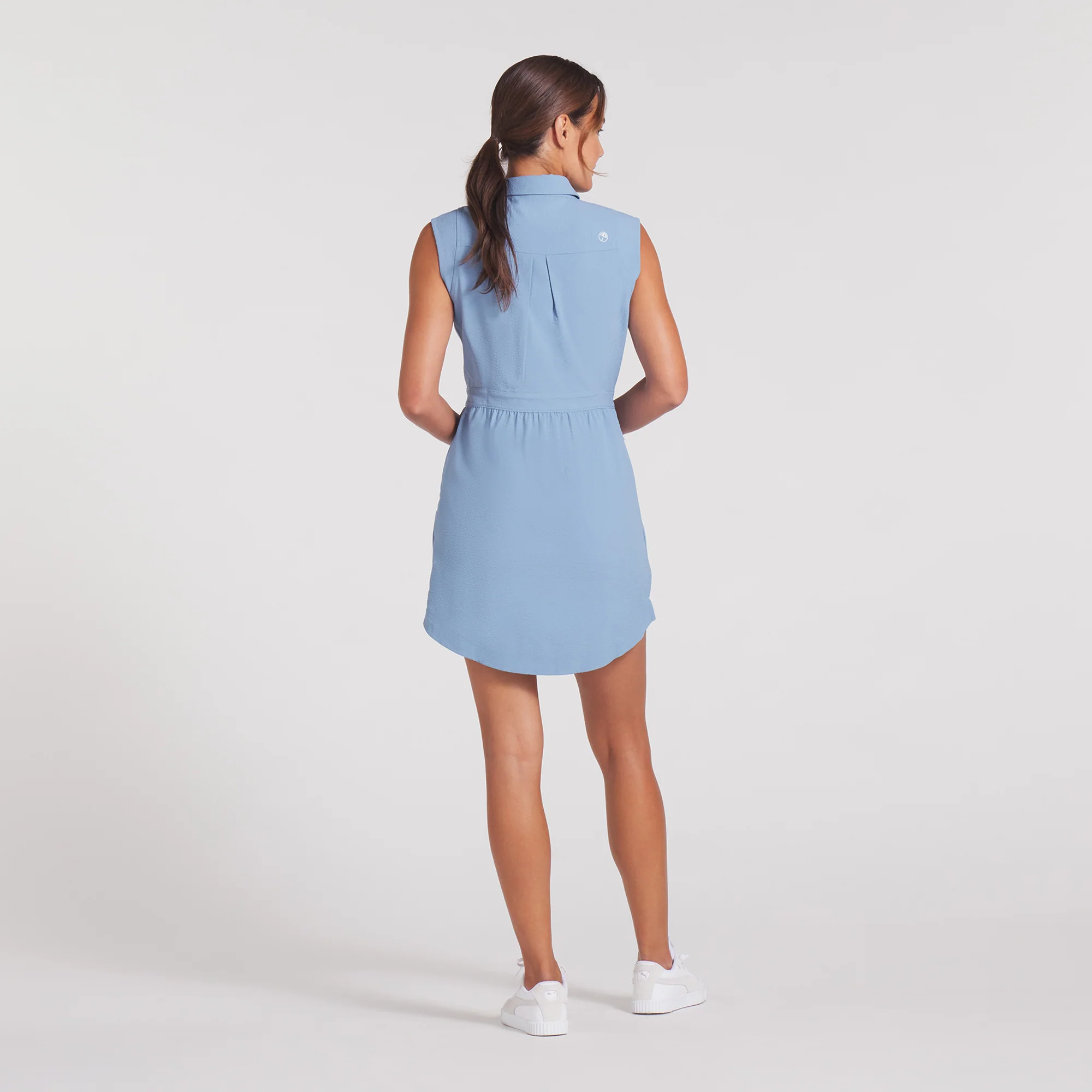 Women's AP Seersucker Golf Dress - Image 8