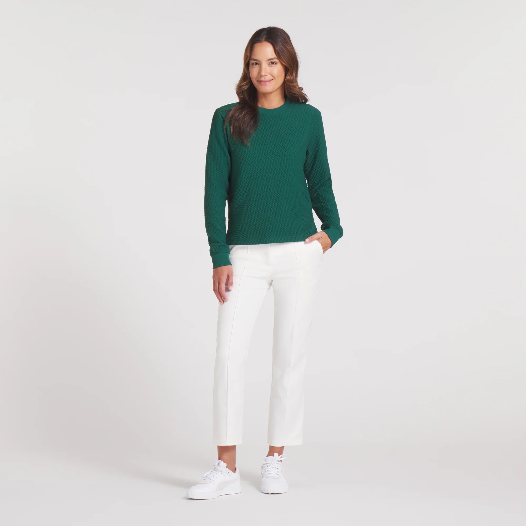 Women's Boulder Crew Golf Sweater - Image 20