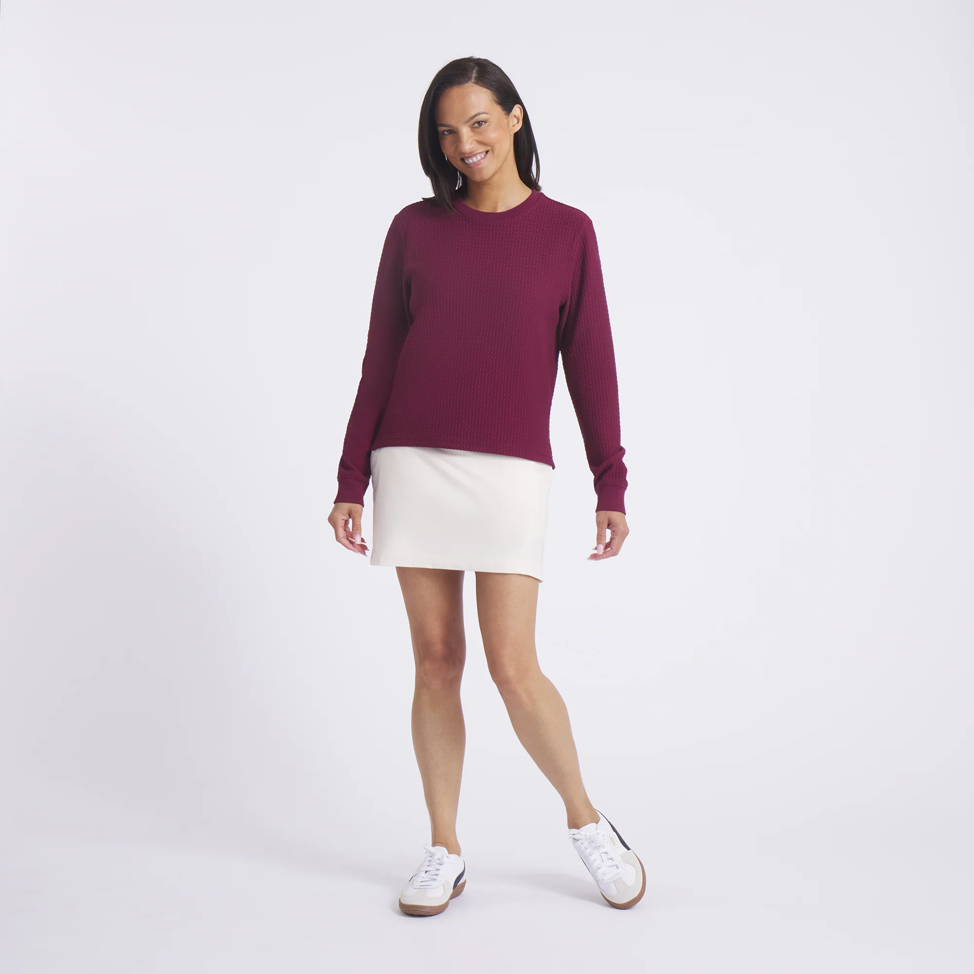 Women's Boulder Crew Golf Sweater - Image 29