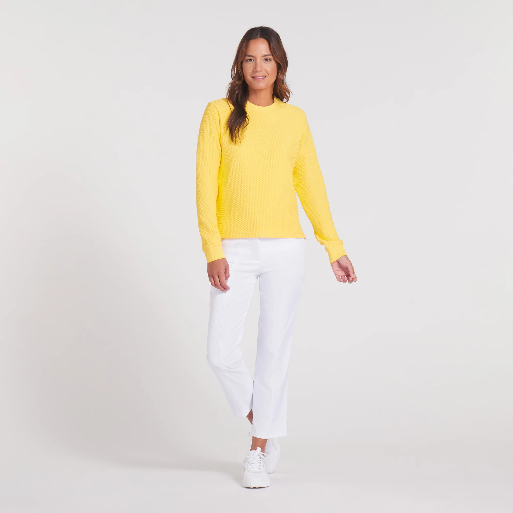 Women's Boulder Crew Golf Sweater - Image 8