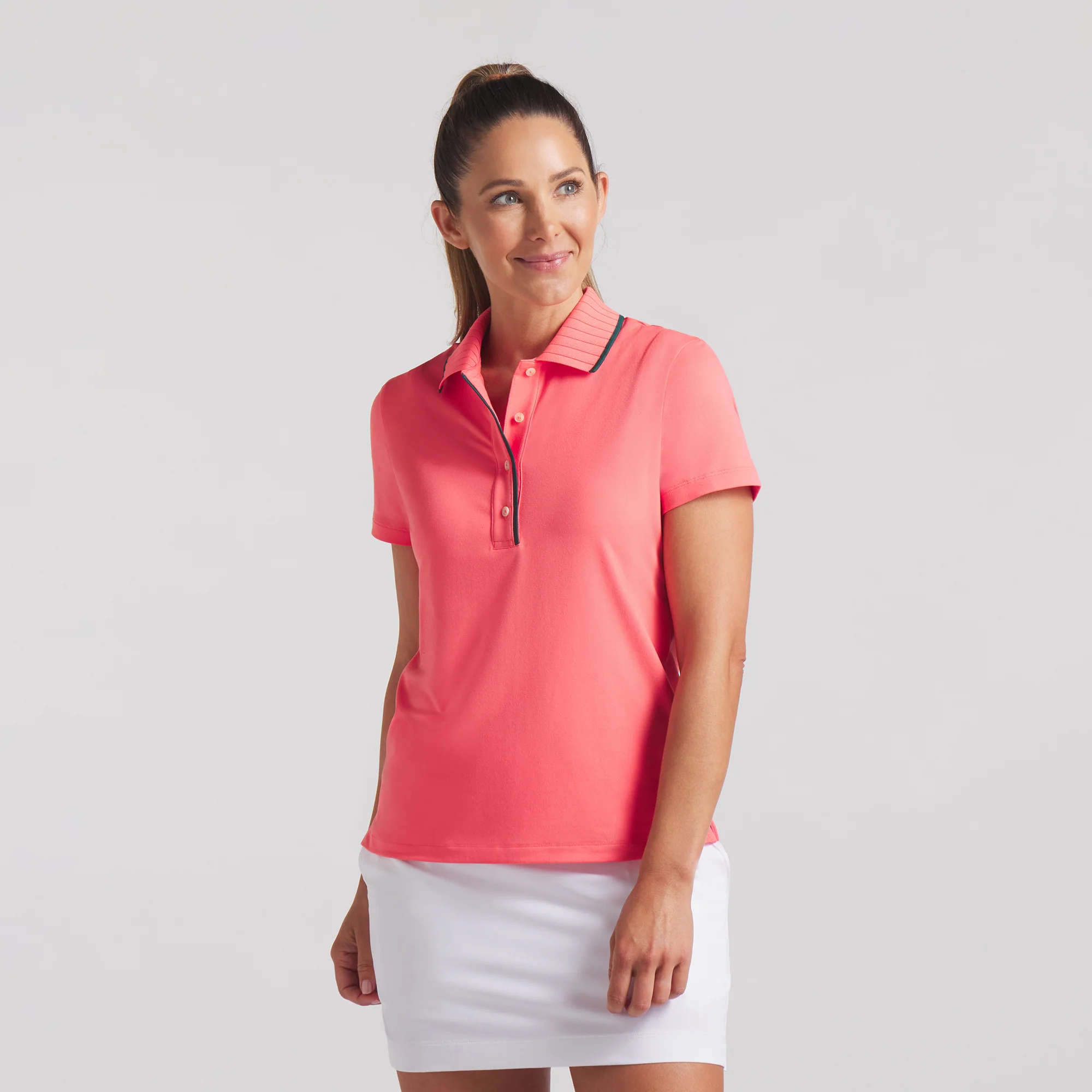 Women's CLOUDSPUN Bridges Golf Polo - Image 13