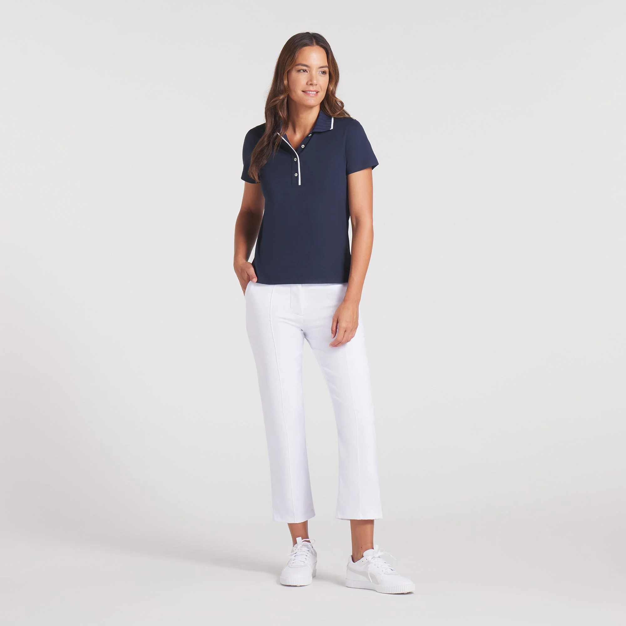 Women's CLOUDSPUN Bridges Golf Polo - Image 23