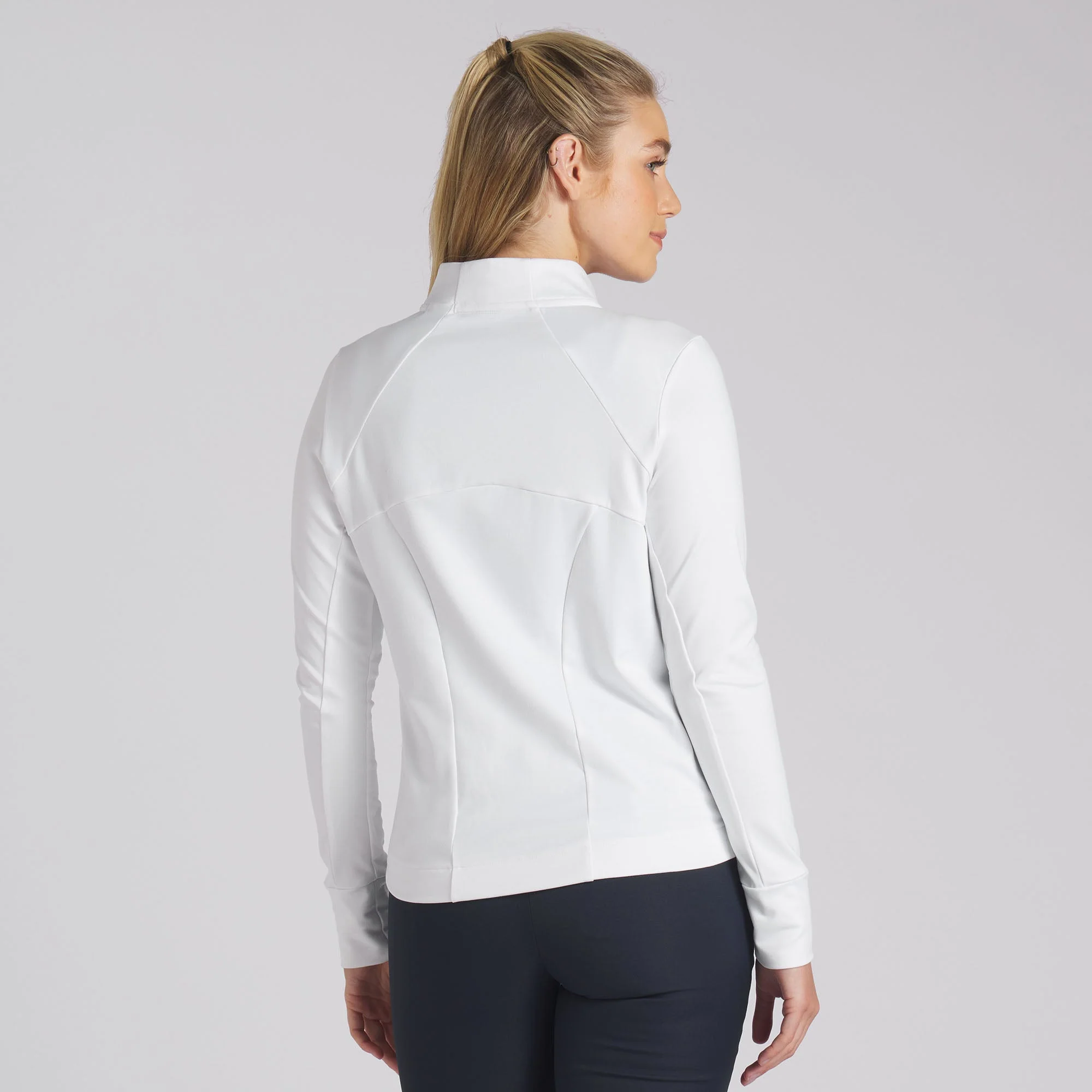Women's CLOUDSPUN Heather Full Zip Golf Jacket - Image 26