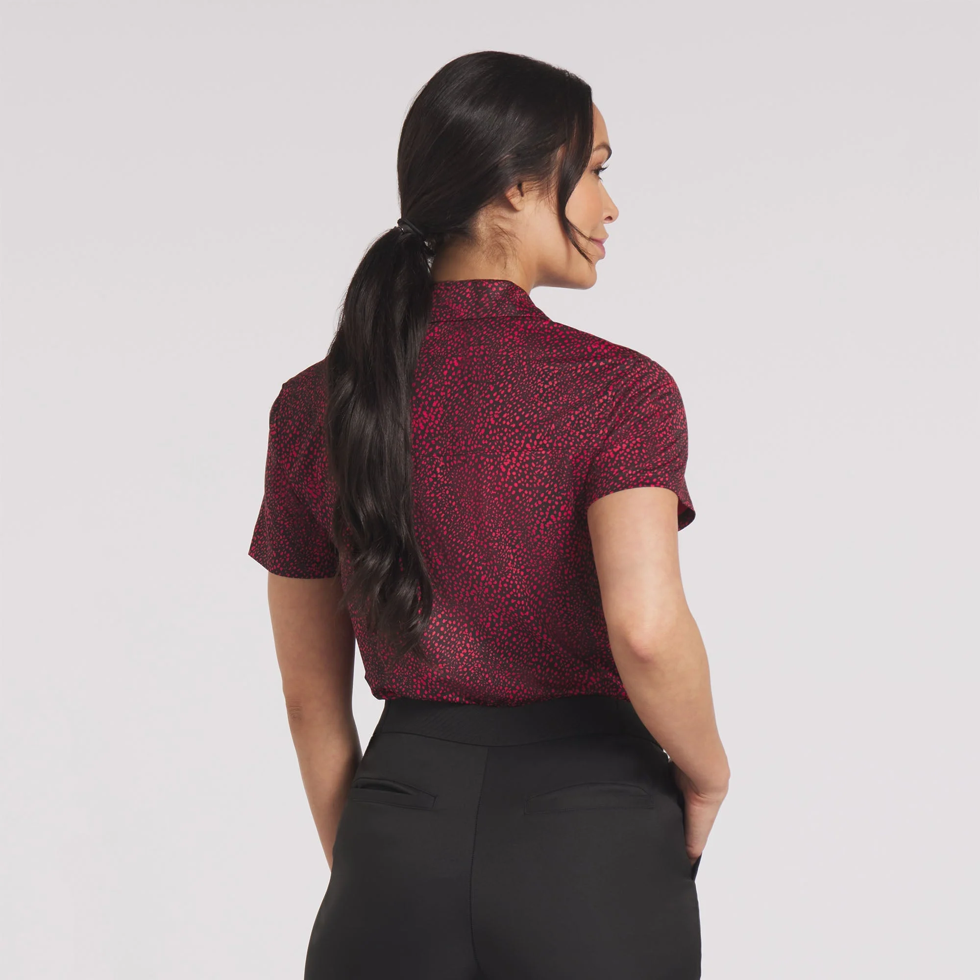 Women's CLOUDSPUN Microdot Golf Polo - Image 12