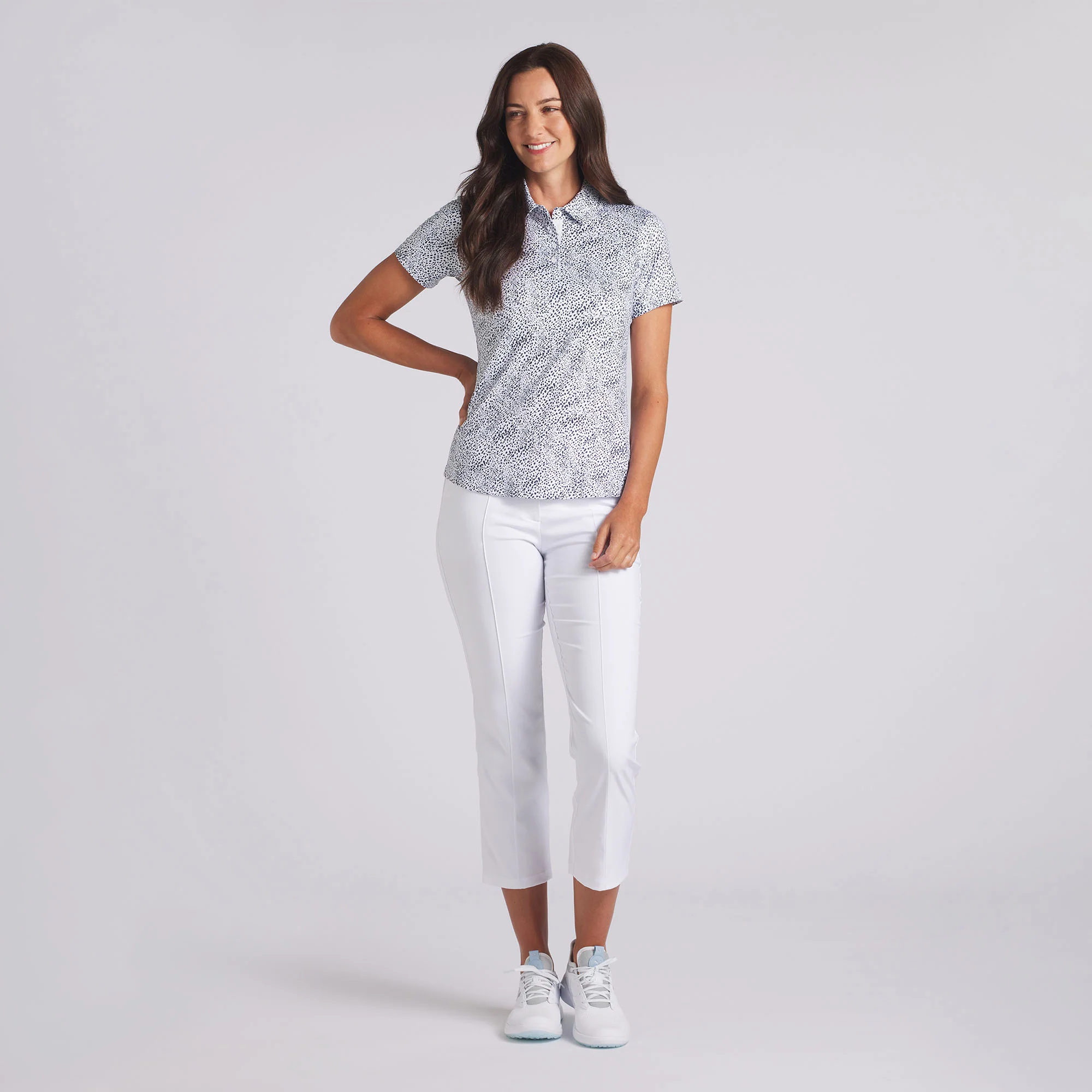 Women's CLOUDSPUN Microdot Golf Polo - Image 3