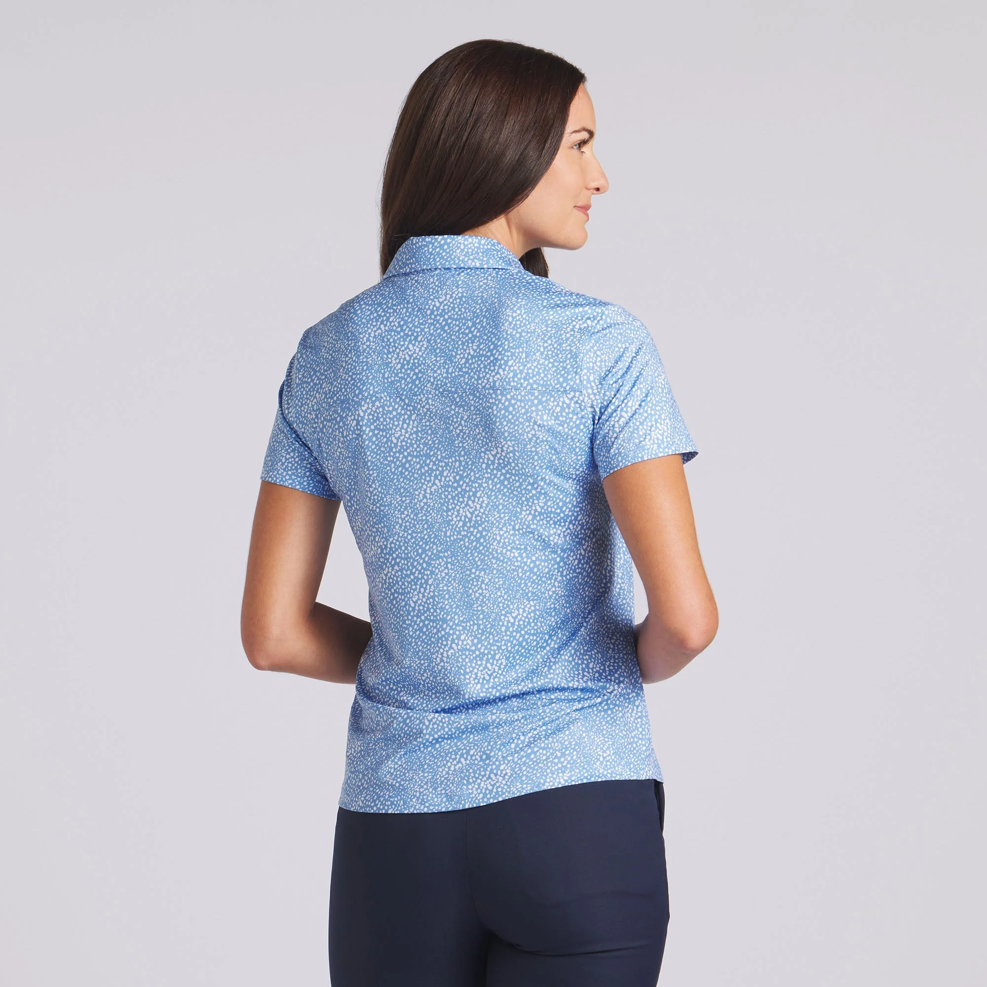 Women's CLOUDSPUN Microdot Golf Polo - Image 7