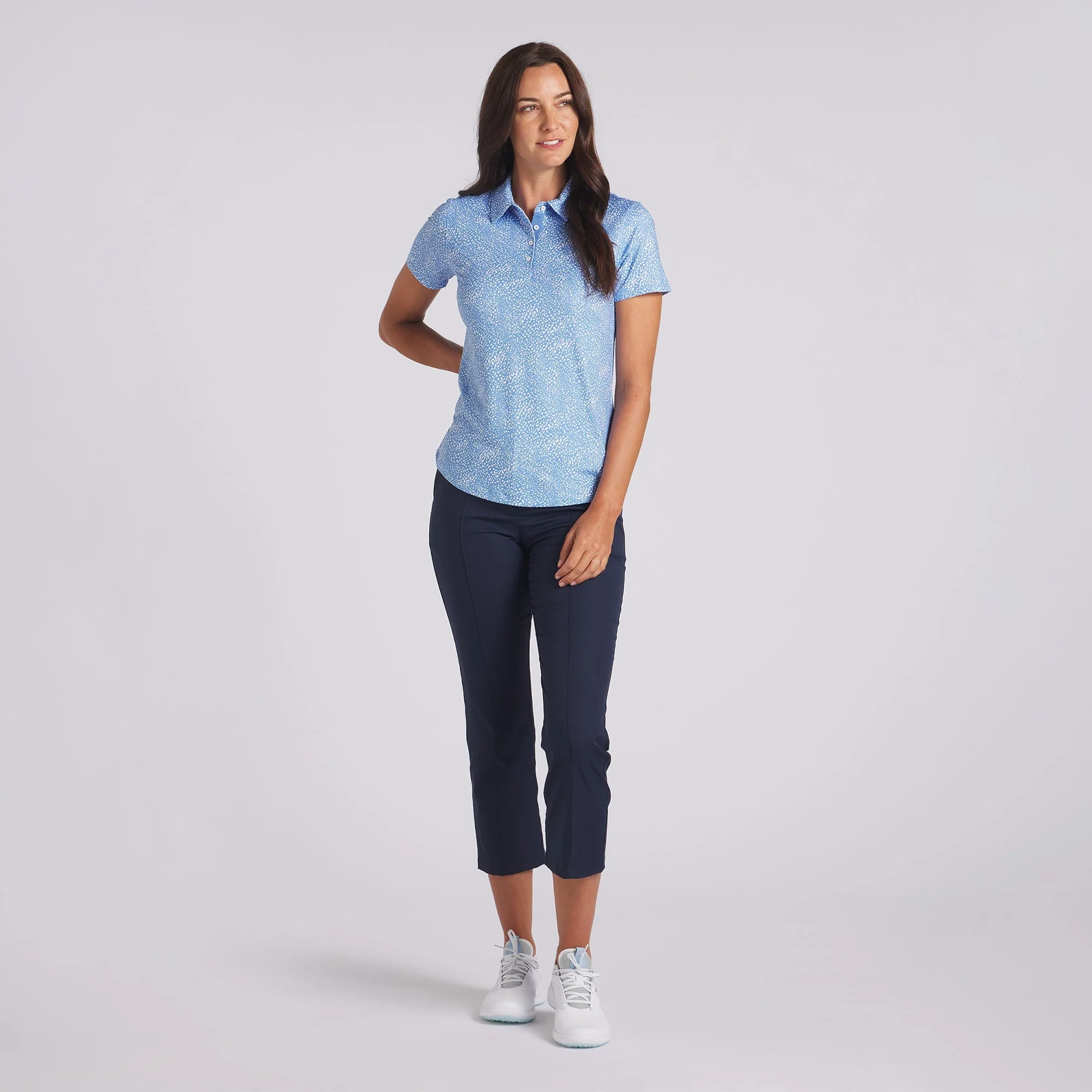 Women's CLOUDSPUN Microdot Golf Polo - Image 8