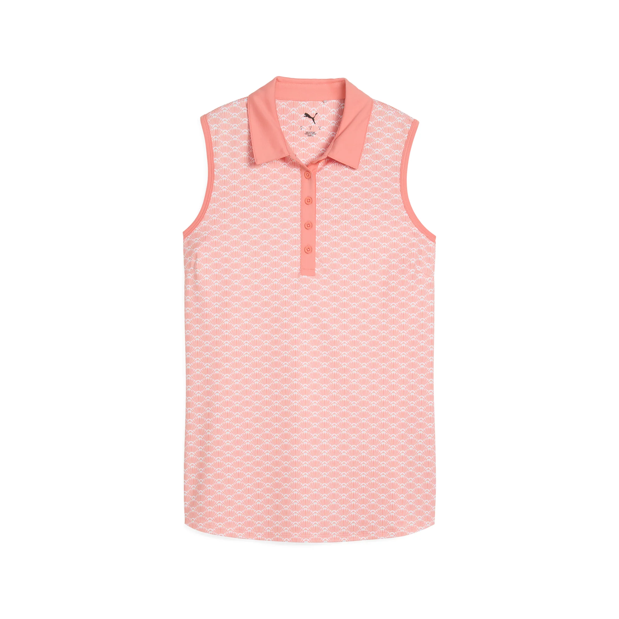 Women's CLOUDSPUN Scallop Sleeveless Golf Polo - Image 23