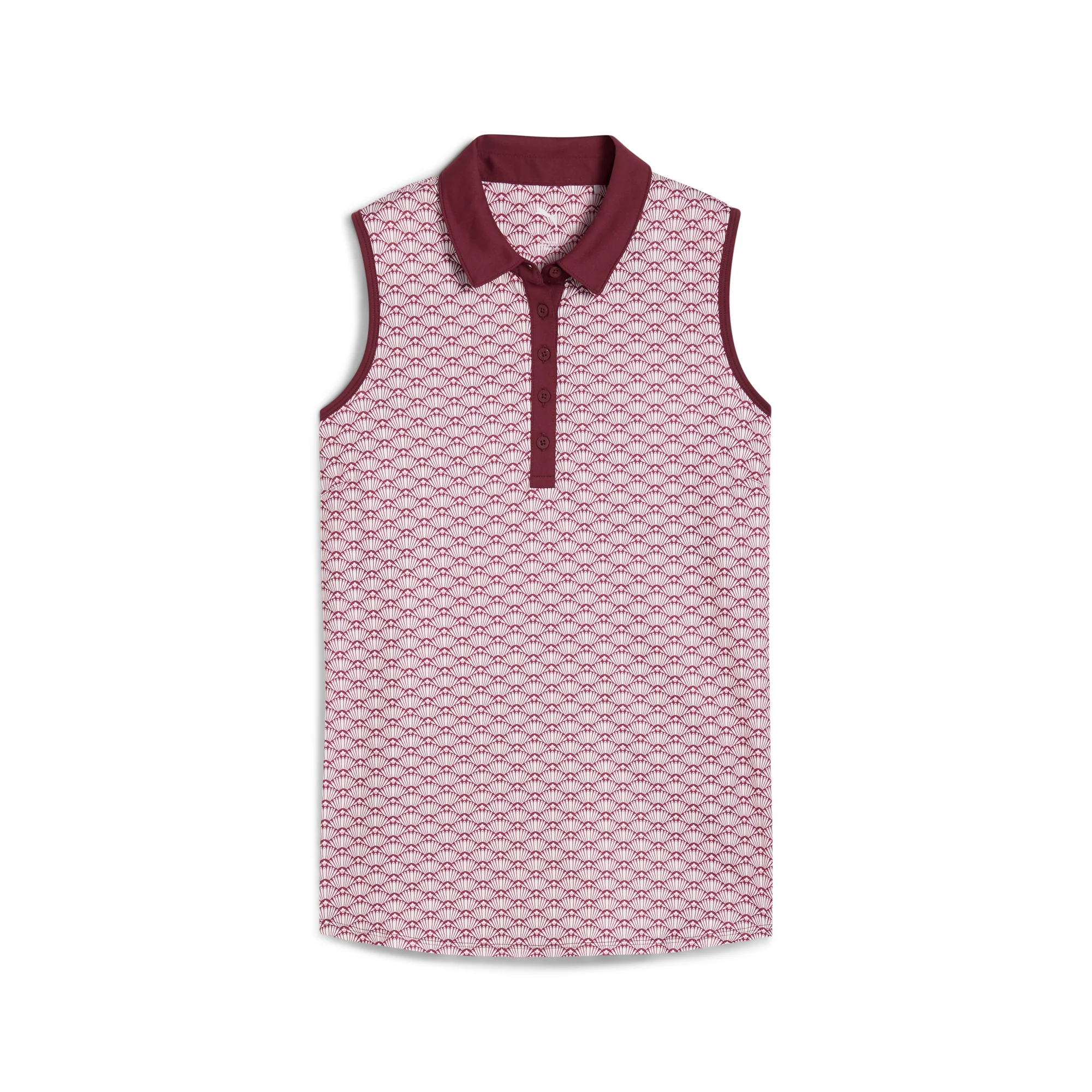 Women's CLOUDSPUN Scallop Sleeveless Golf Polo - Image 47