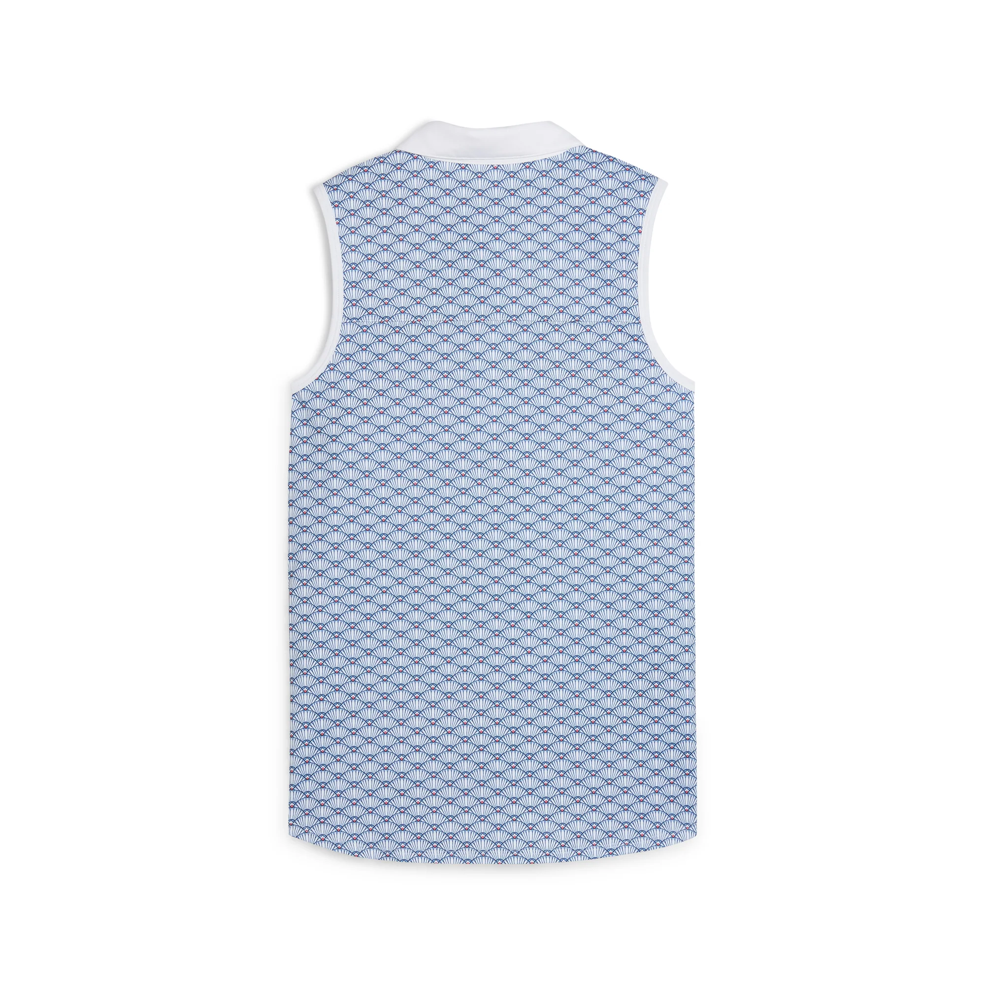 Women's CLOUDSPUN Scallop Sleeveless Golf Polo - Image 7