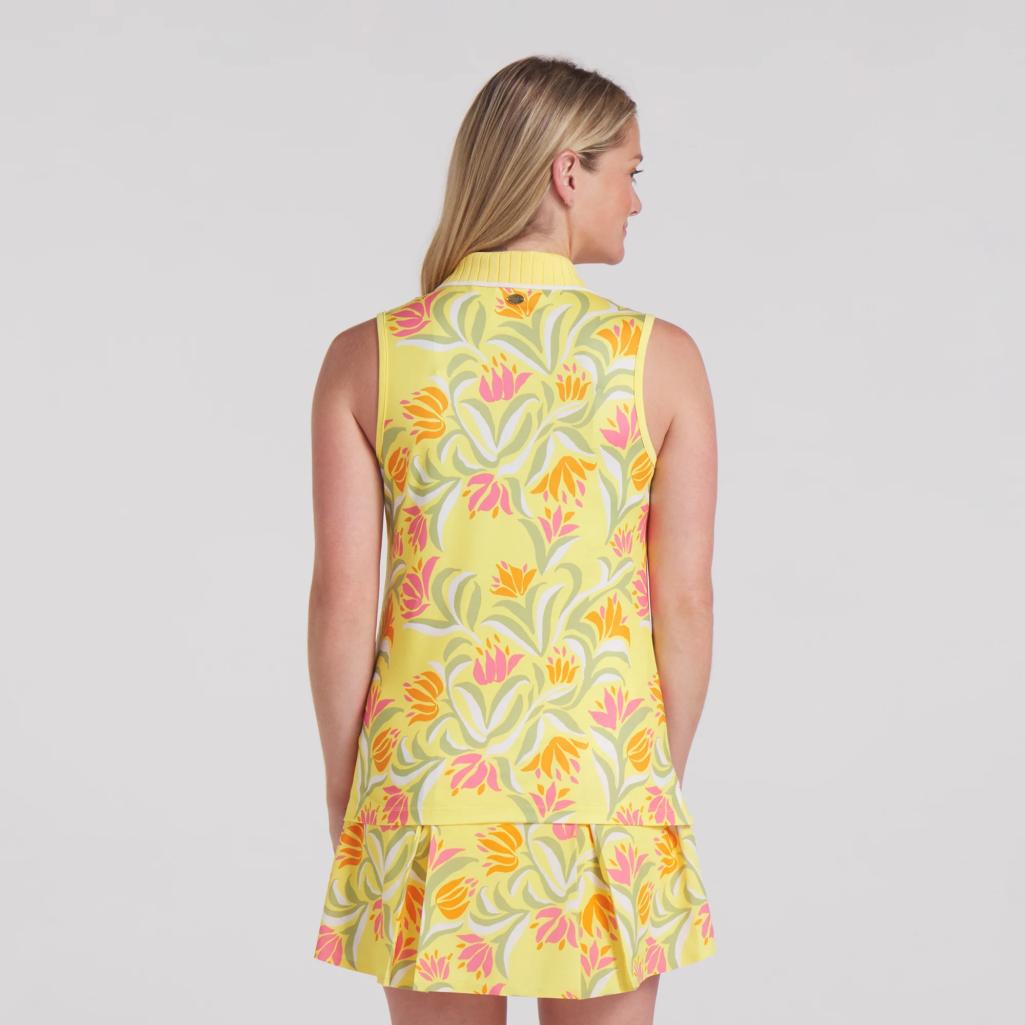 Women's Dani Dazey Sleeveless Golf Polo - Image 2