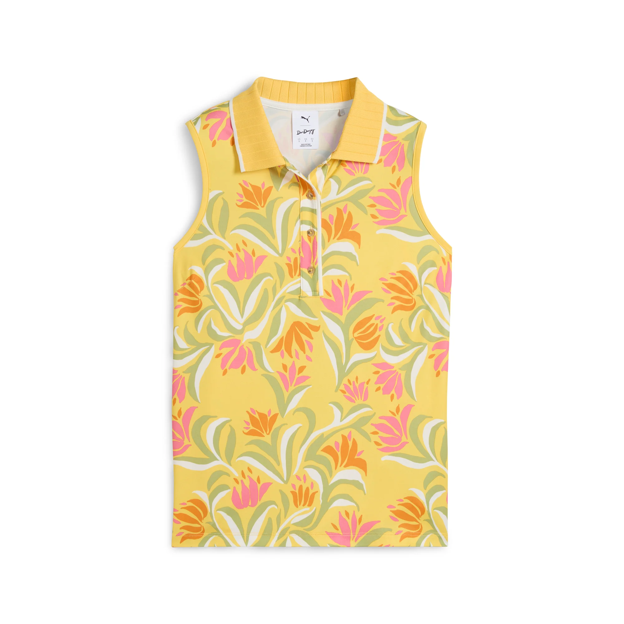 Women's Dani Dazey Sleeveless Golf Polo - Image 5