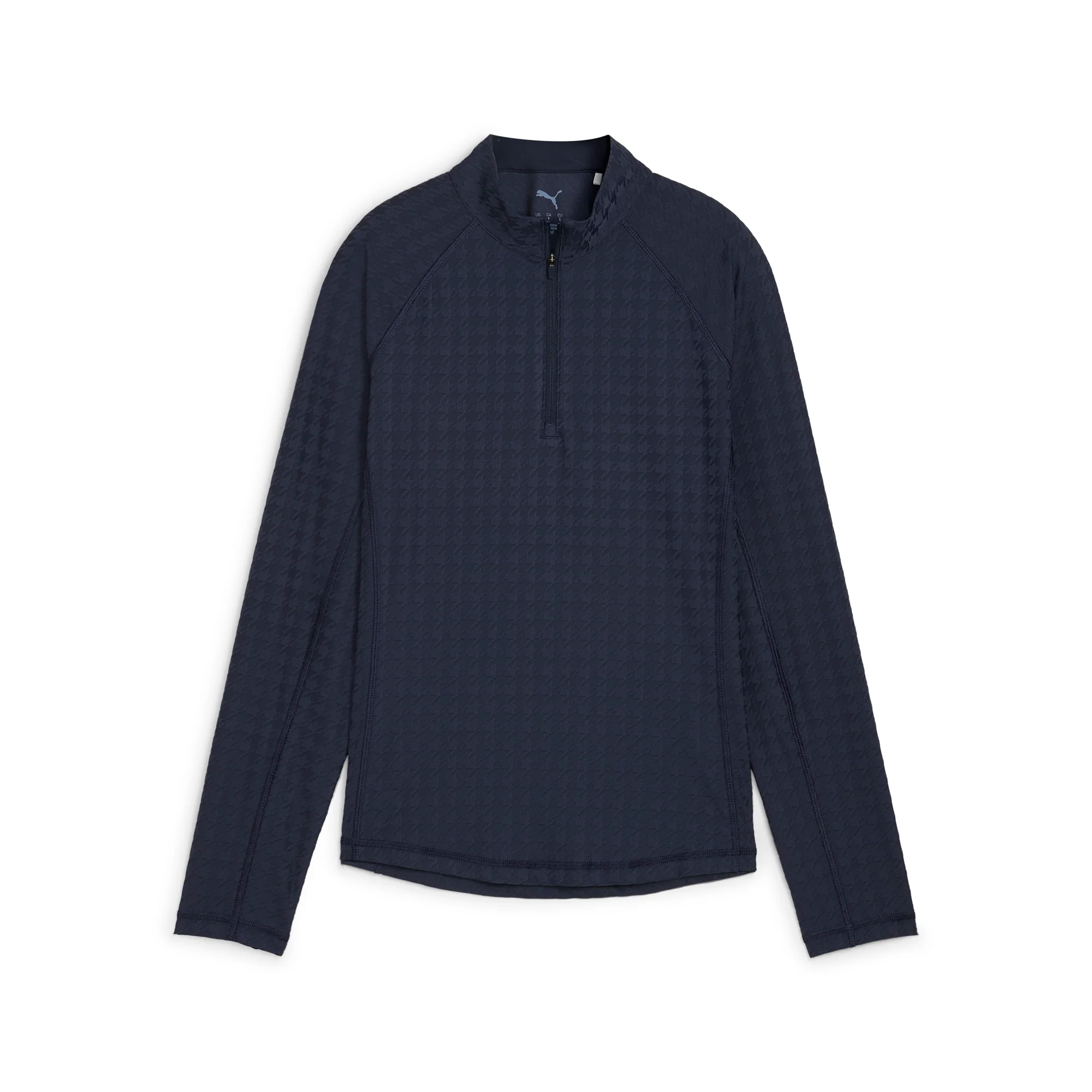 Women's Houndstooth Golf 1/4 Zip - Image 5