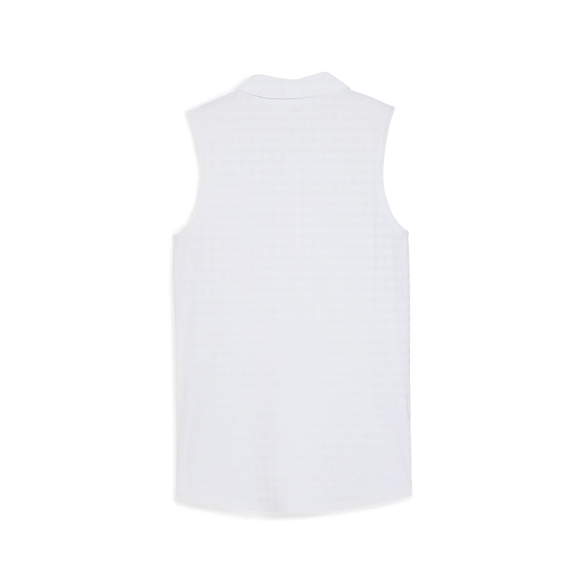 Women's Houndstooth Sleeveless Golf Polo - Image 12