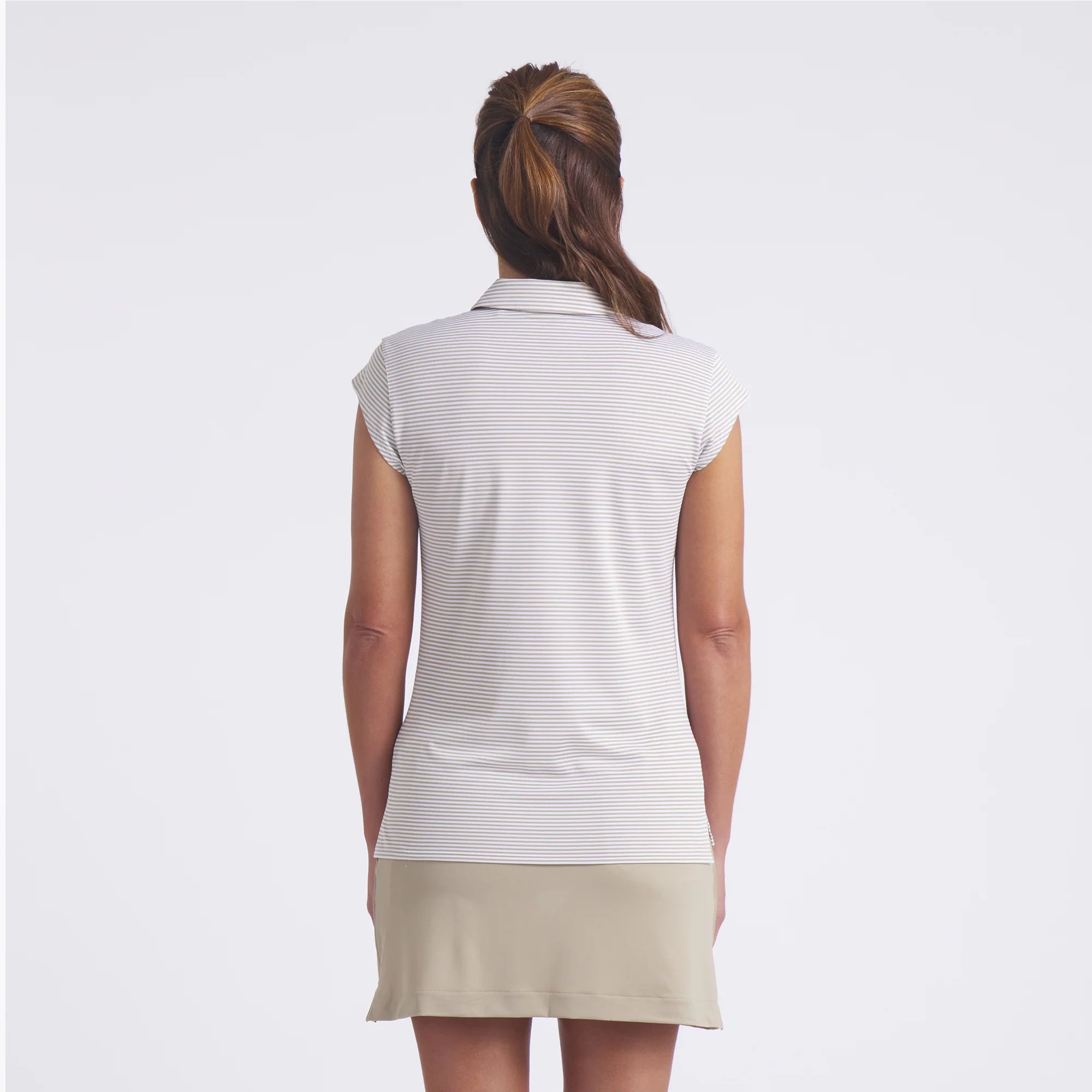 Women's Isle Pique Cap Sleeve Golf Polo - Image 20
