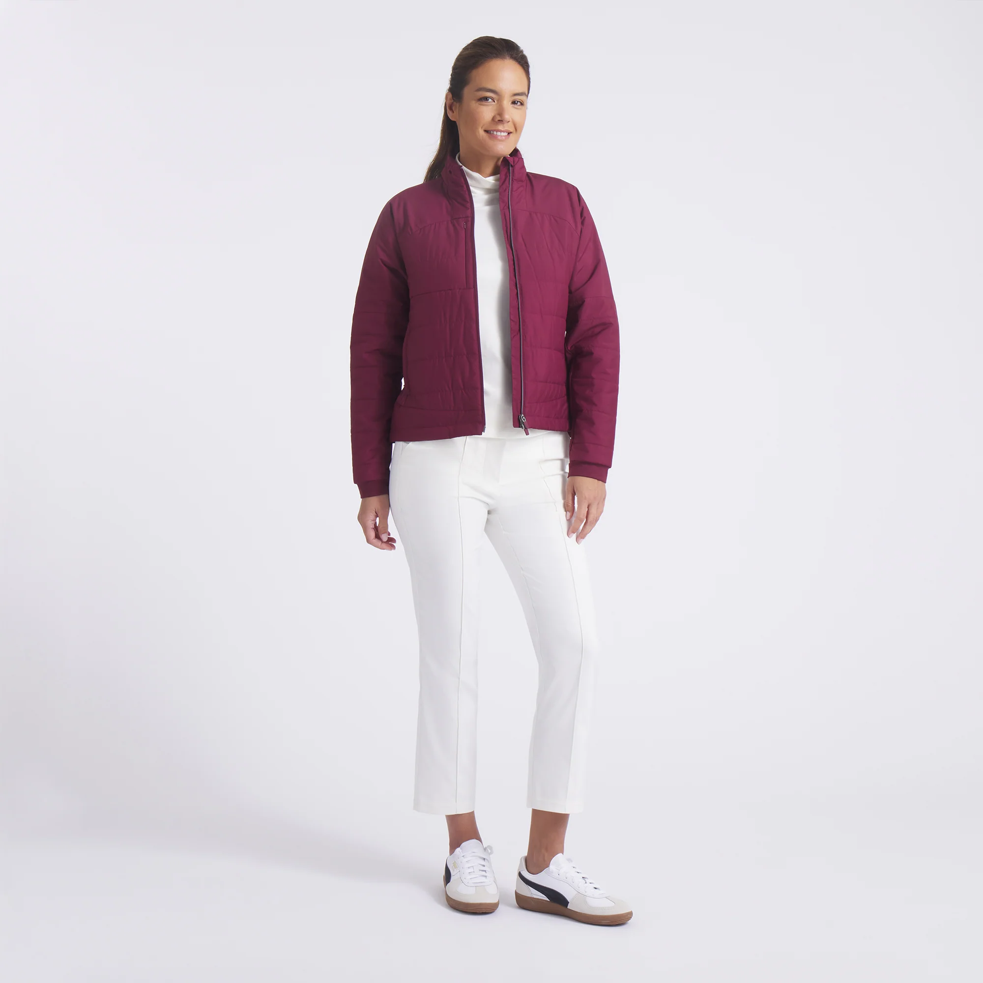 Women's Kyley Quilted Golf Jacket - Image 27