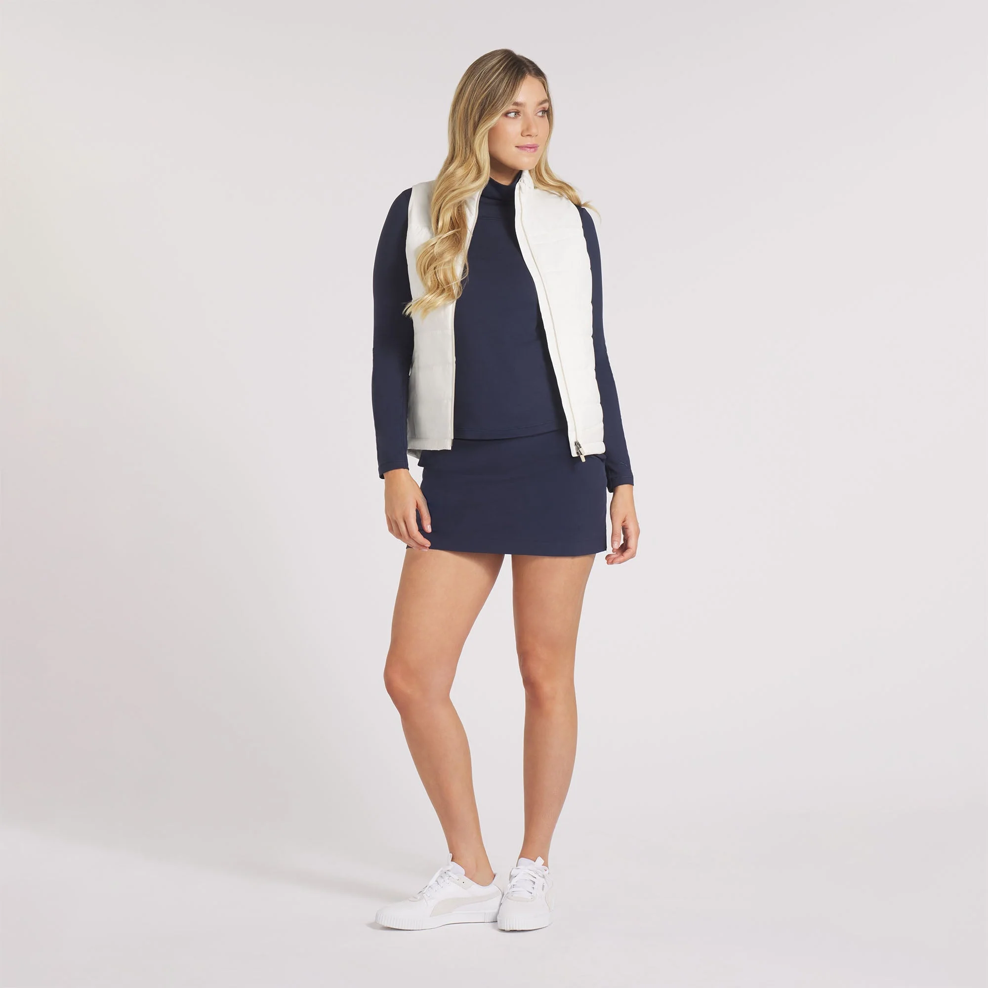Women's Kyley Quilted Golf Vest - Image 10