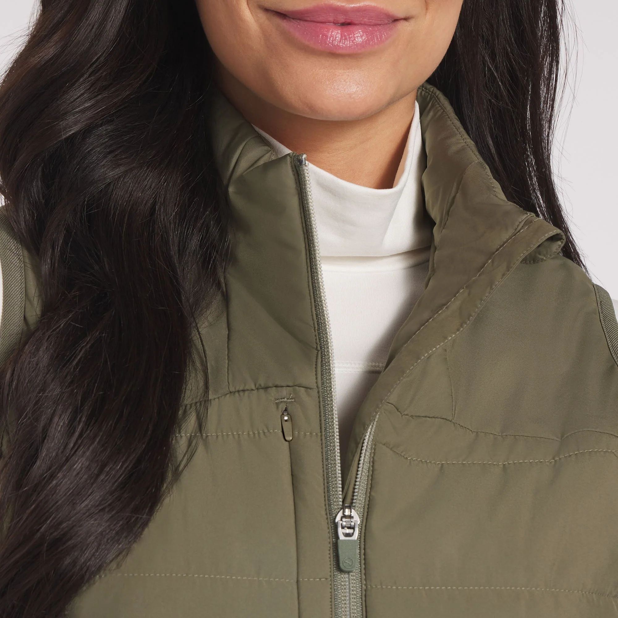 Women's Kyley Quilted Golf Vest - Image 16