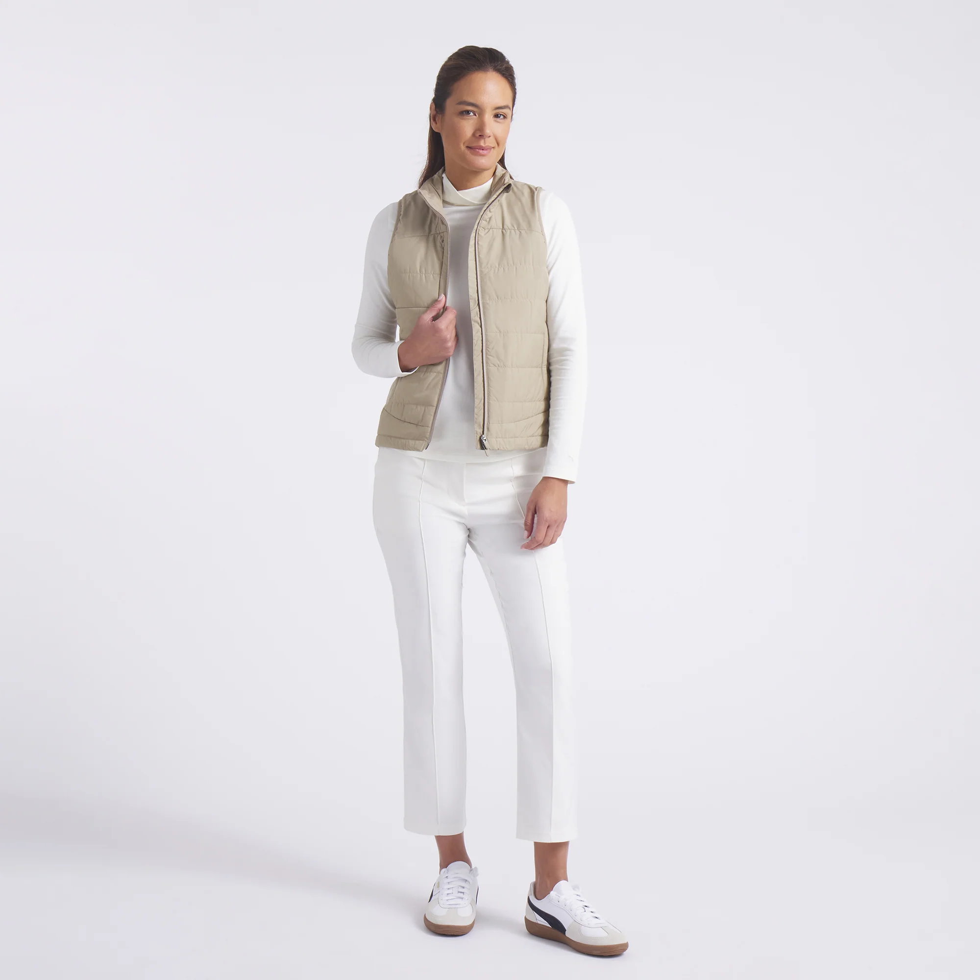 Women's Kyley Quilted Golf Vest - Image 28
