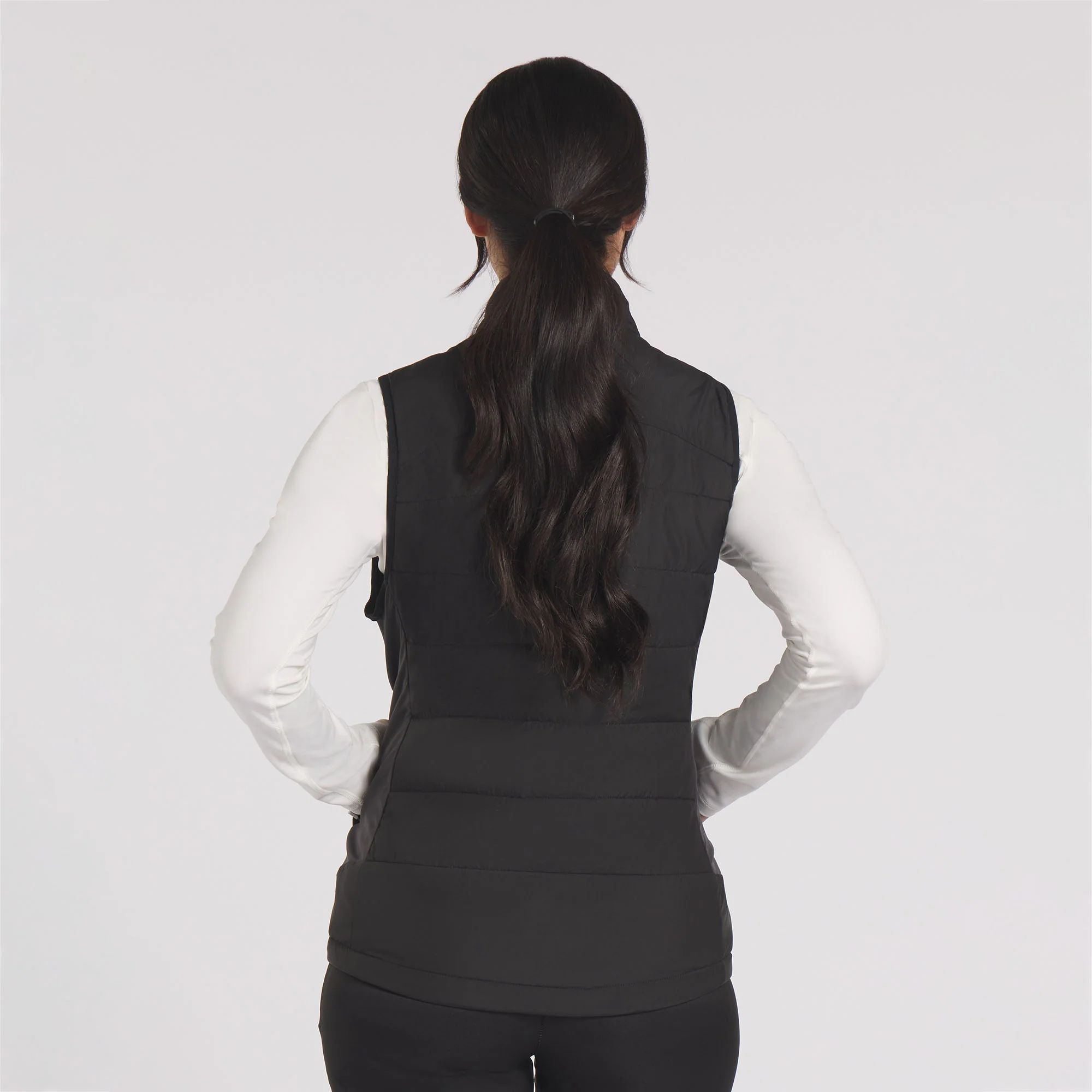Women's Kyley Quilted Golf Vest - Image 3