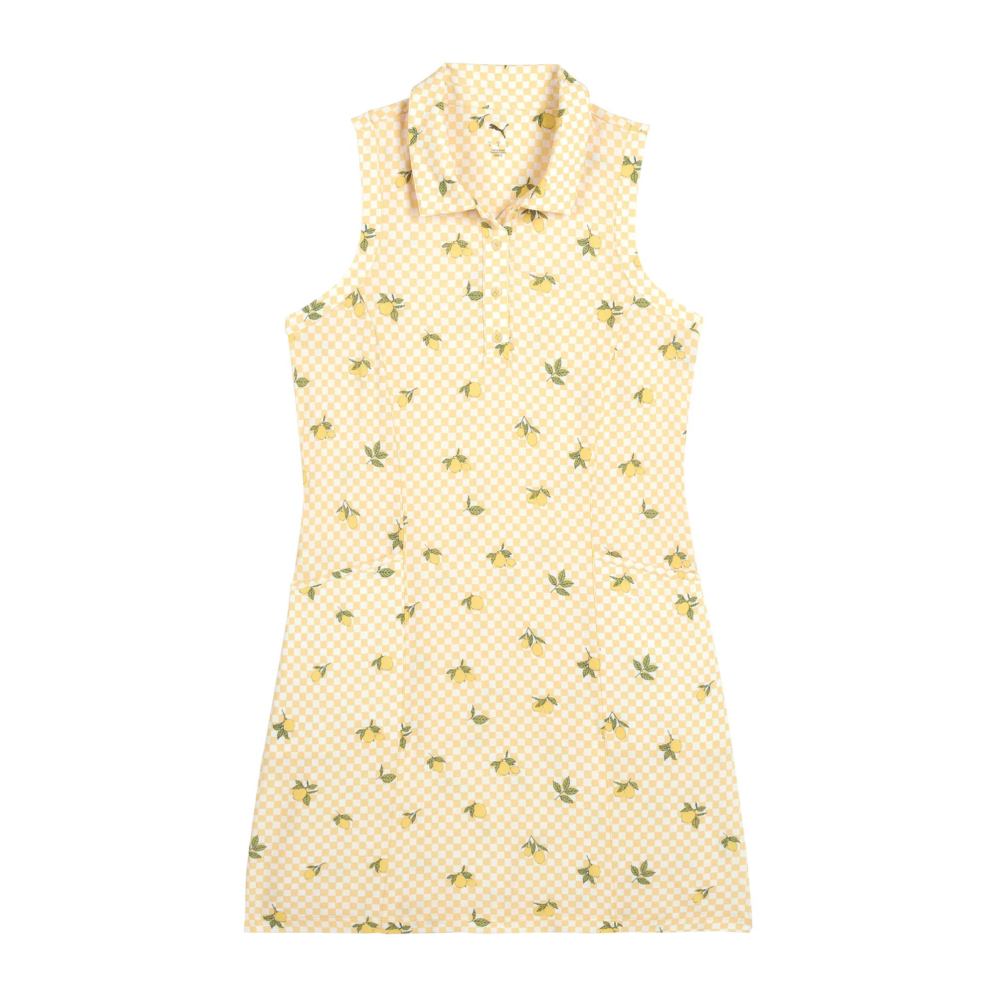 Women's Lemons Woven Golf Dress - Image 5