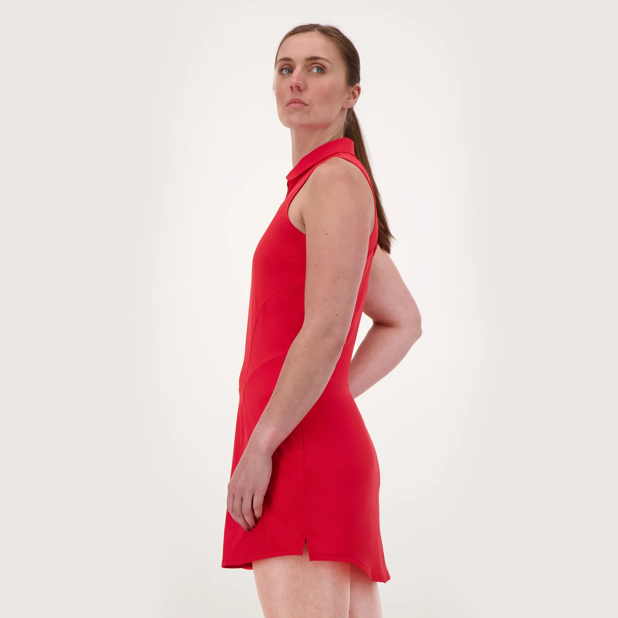 Women's Maple Solid Golf Dress - Image 4