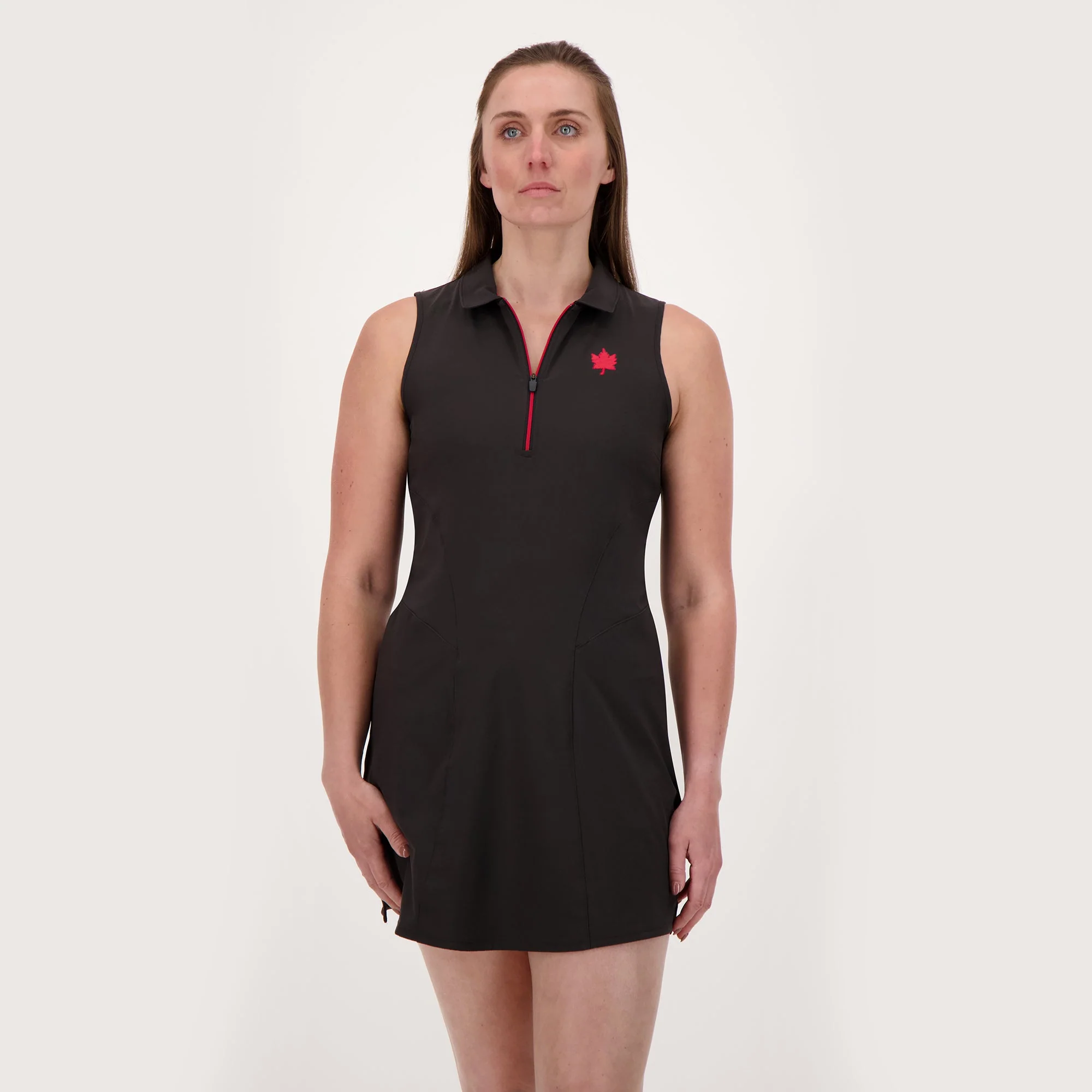 Women's Maple Solid Golf Dress - Image 8