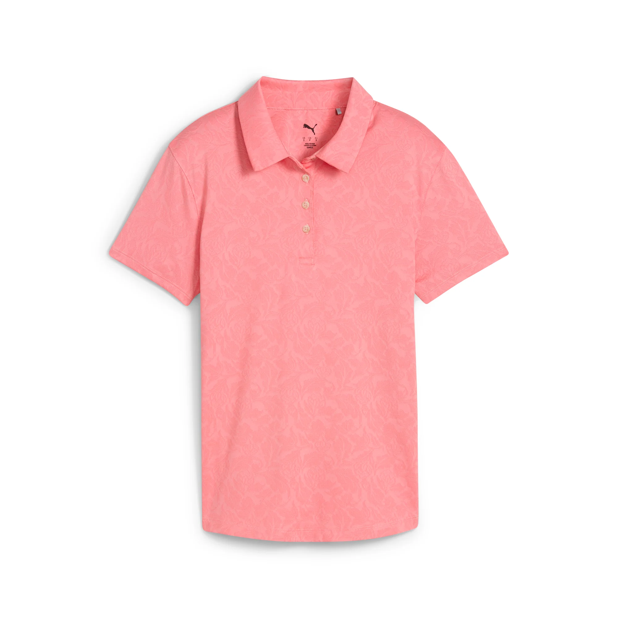 Women's MATTR Lianas Jacquard Golf Polo - Image 11