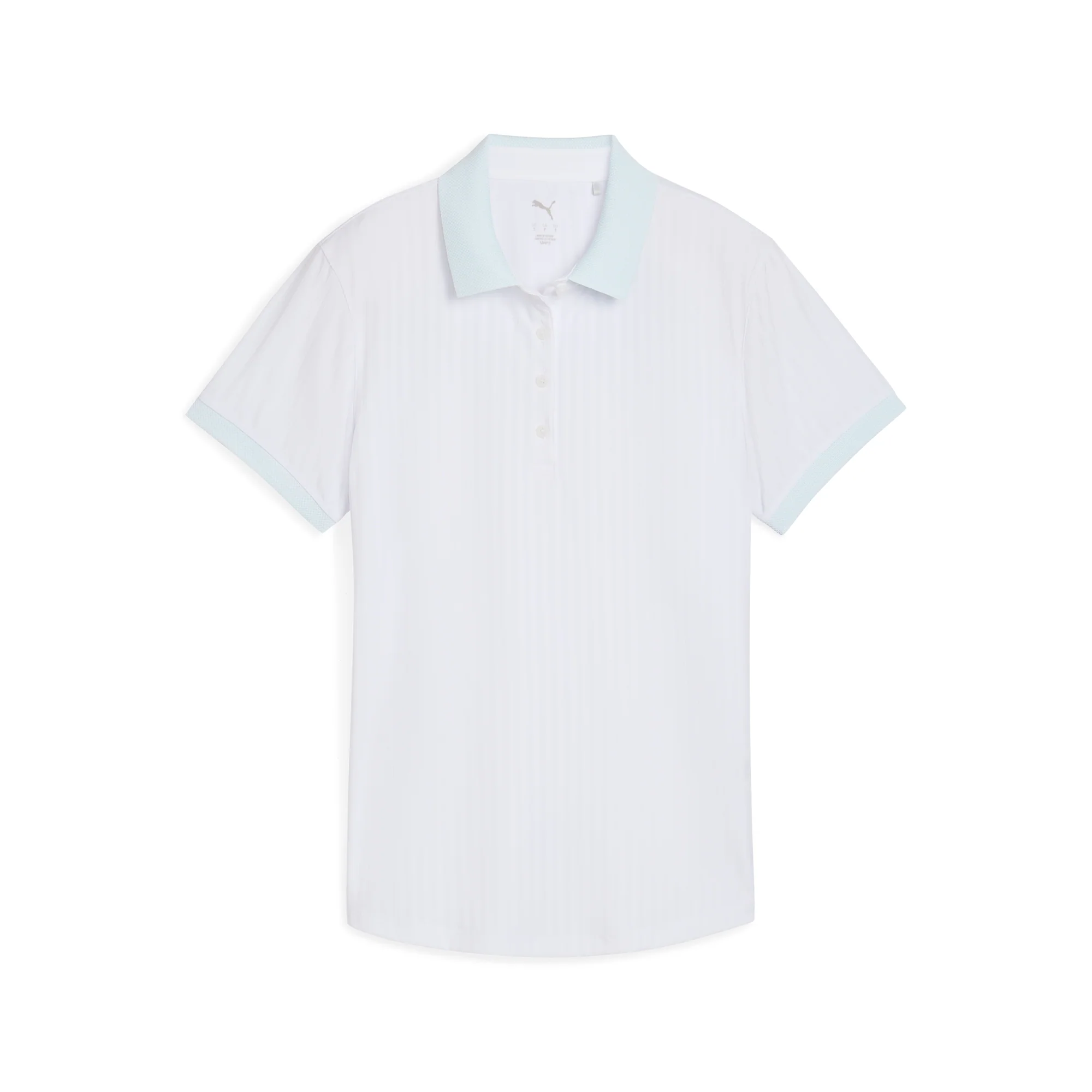 Women's MATTR Stripe Jacquard Golf Polo - Image 5