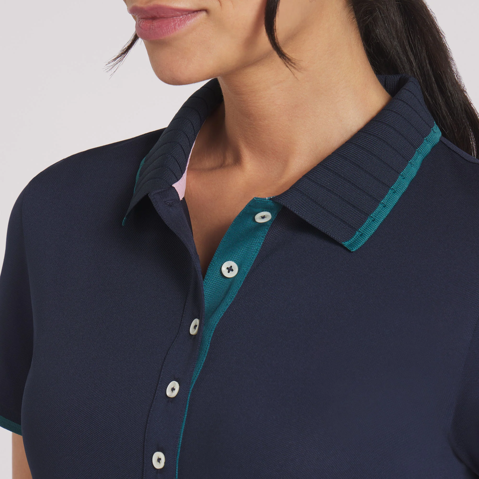 Women's AP Pique Golf Polo - Image 5