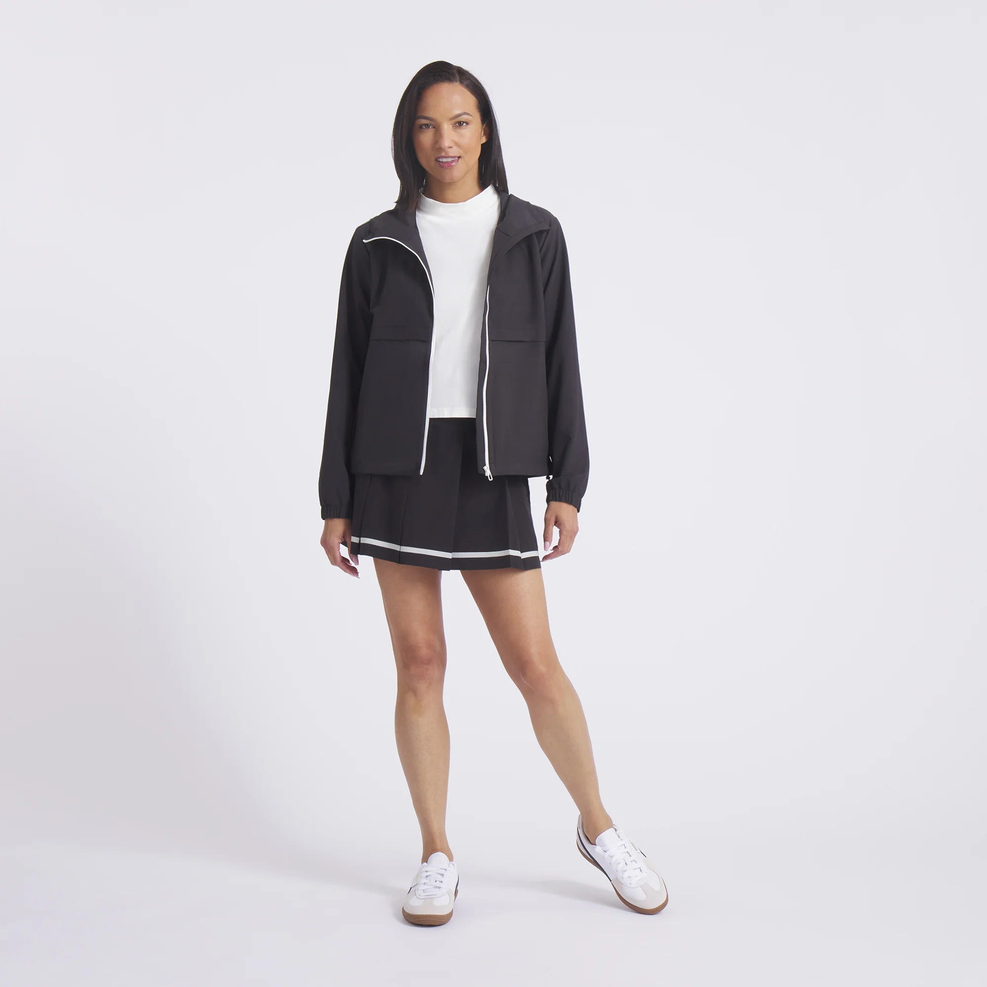 Women's Stripe Pleated Golf Skirt - Image 21