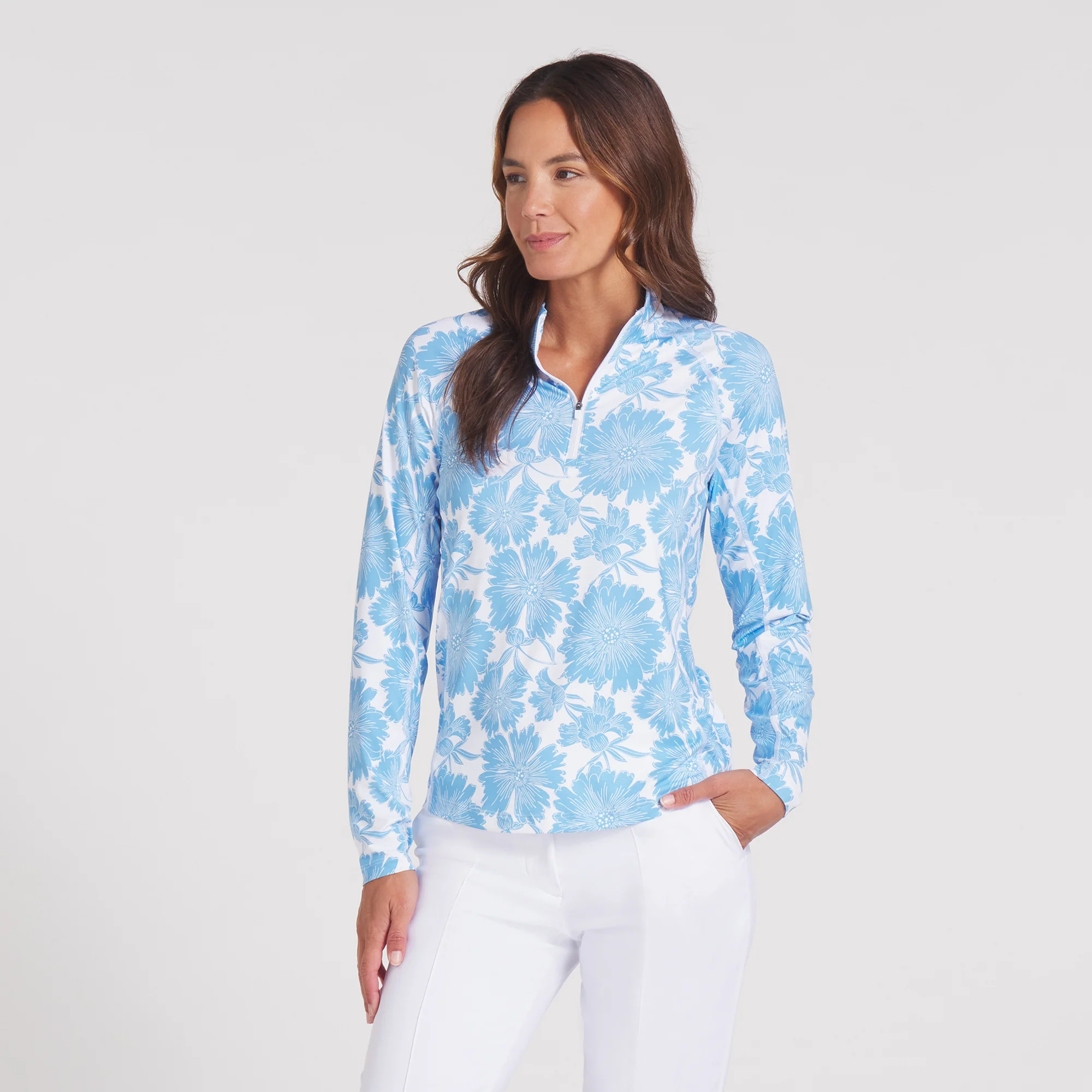 Women's YouV Botanic Golf 1/4 Zip