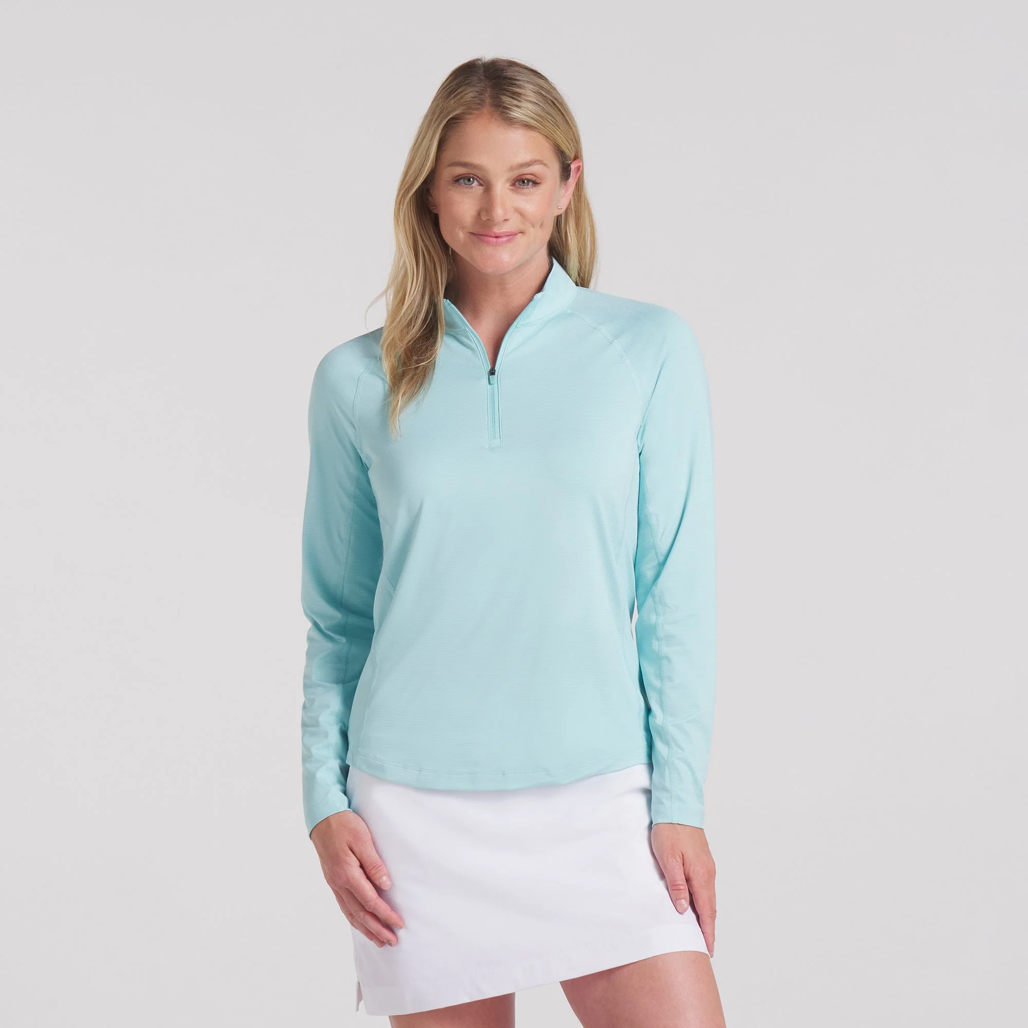 Women's YouV Brrr Solid Golf 1/4 Zip